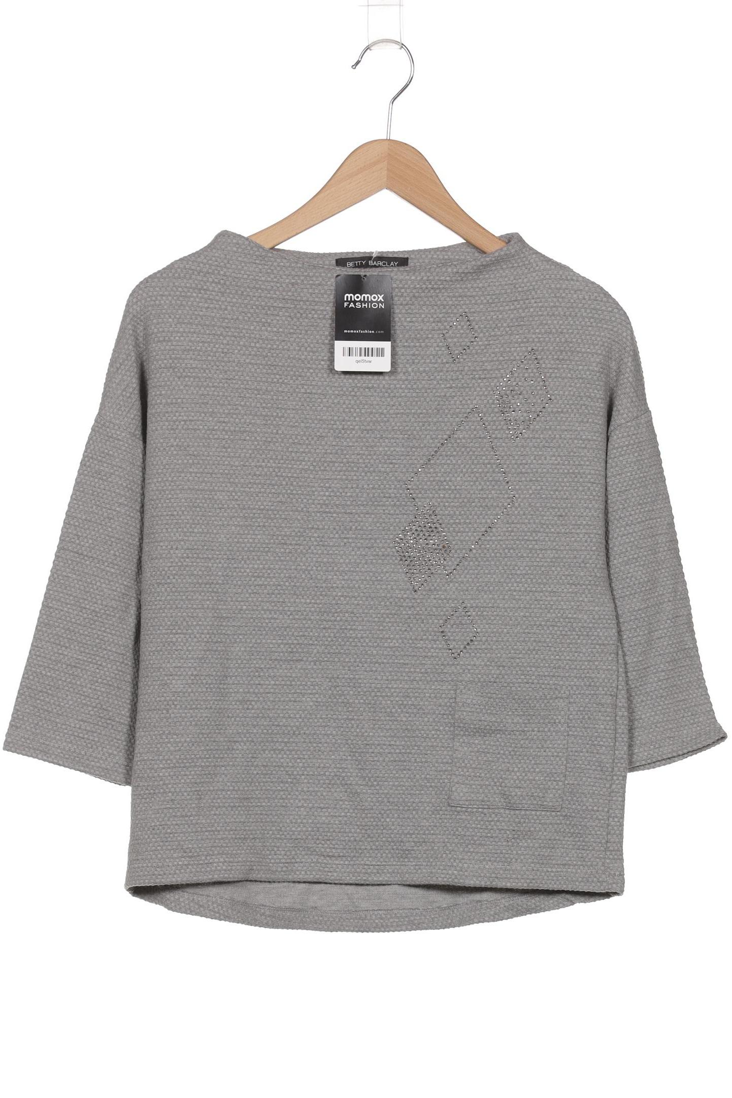 

Betty Barclay Damen Sweatshirt, grau, Gr. 36