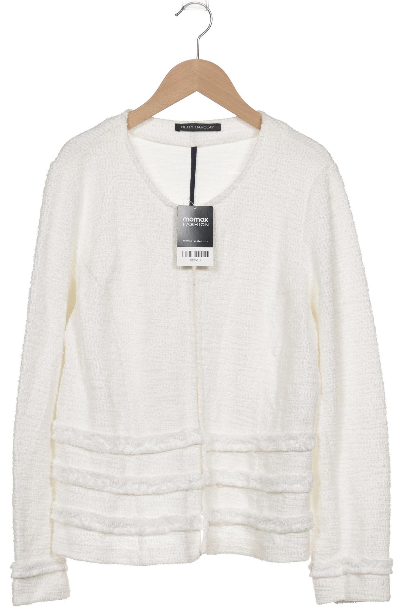 

Betty Barclay Damen Strickjacke, weiß, Gr. 40