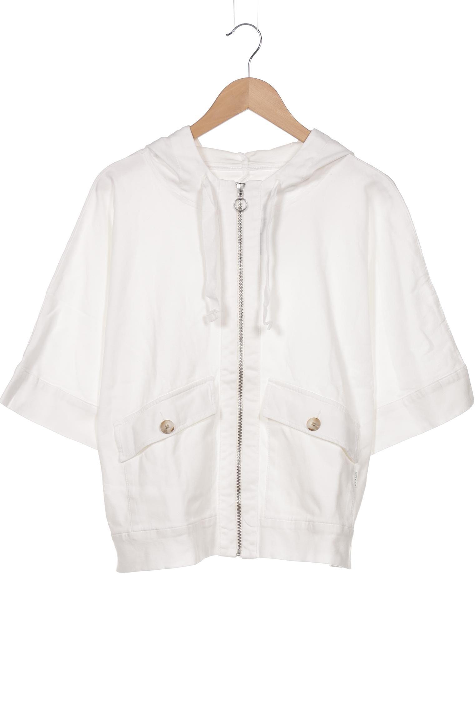 

Betty Barclay Damen Kapuzenpullover, weiß, Gr. 40
