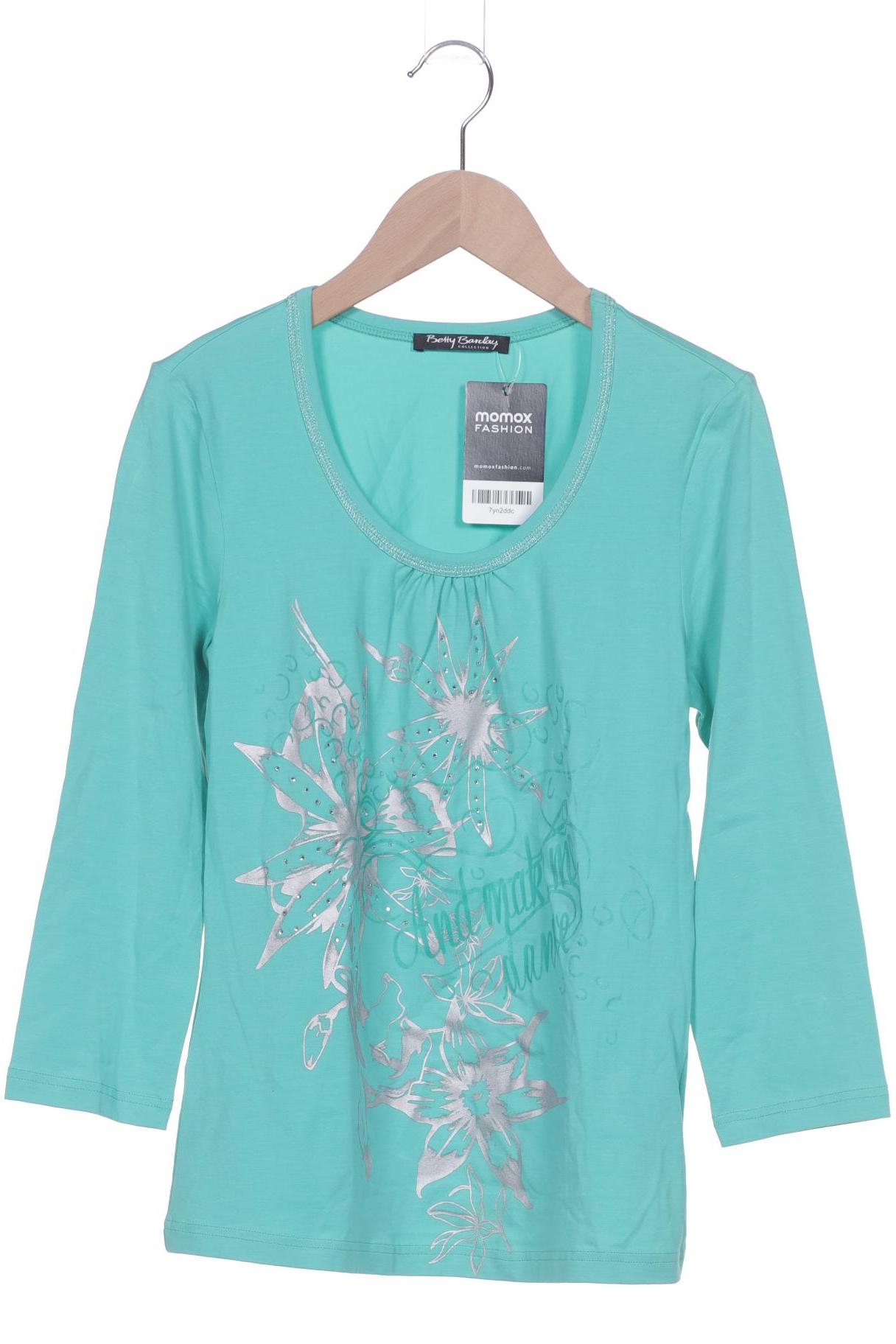 

Betty Barclay Damen Langarmshirt, türkis, Gr. 36