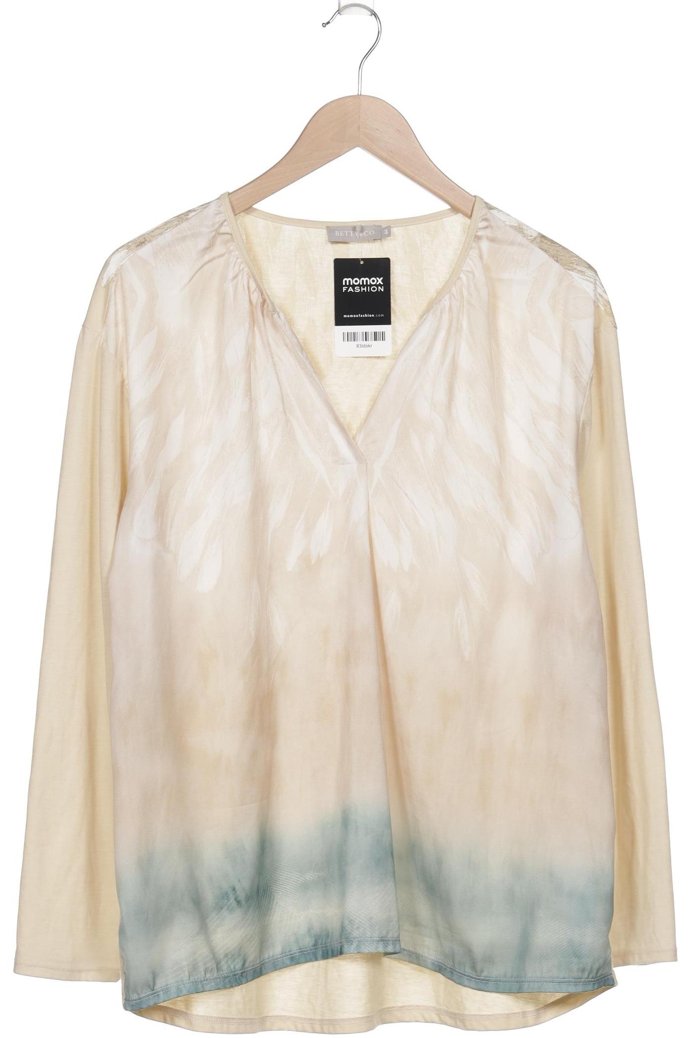 

Betty Barclay Damen Langarmshirt, beige, Gr. 44