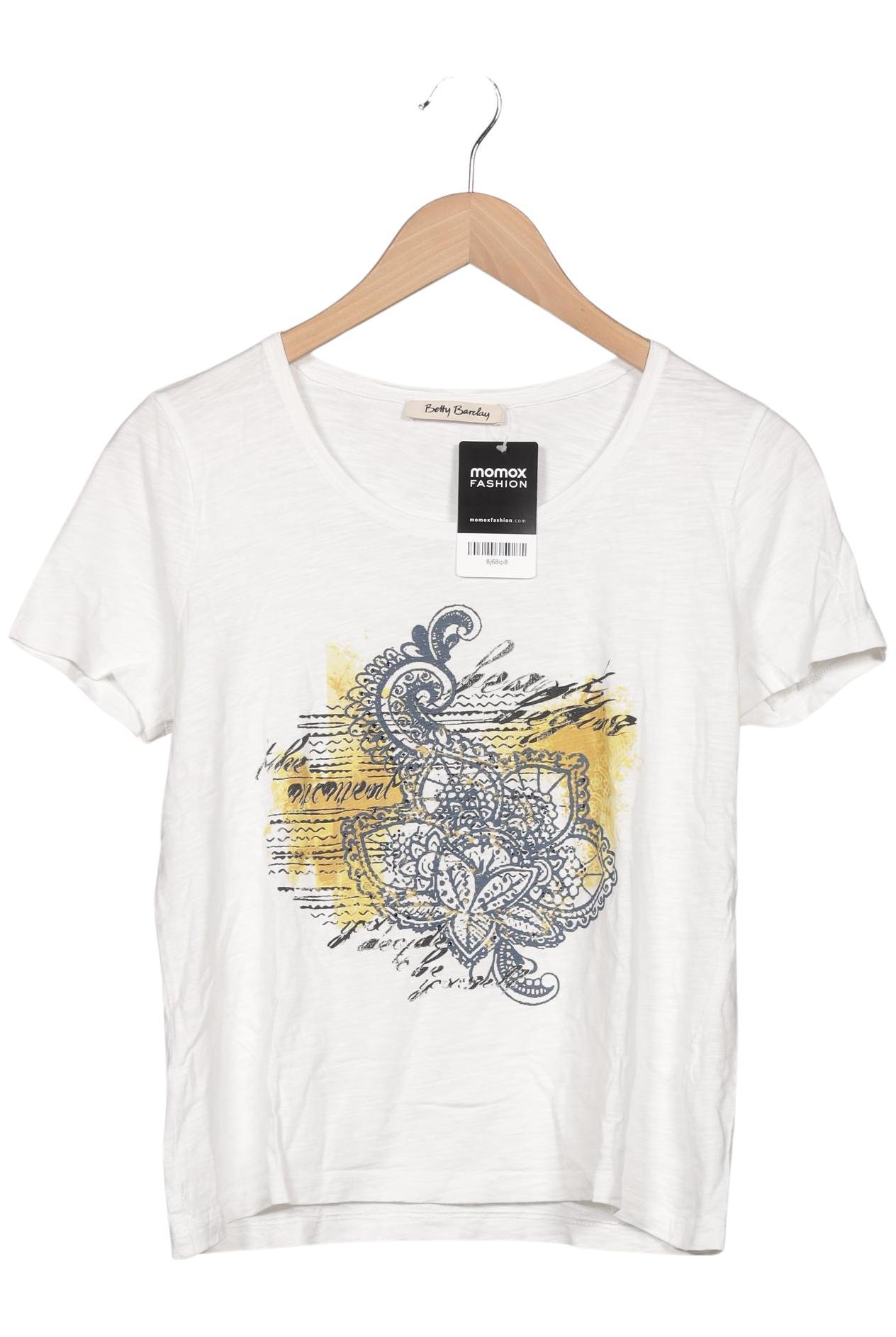 

Betty Barclay Damen T-Shirt, weiß, Gr. 36