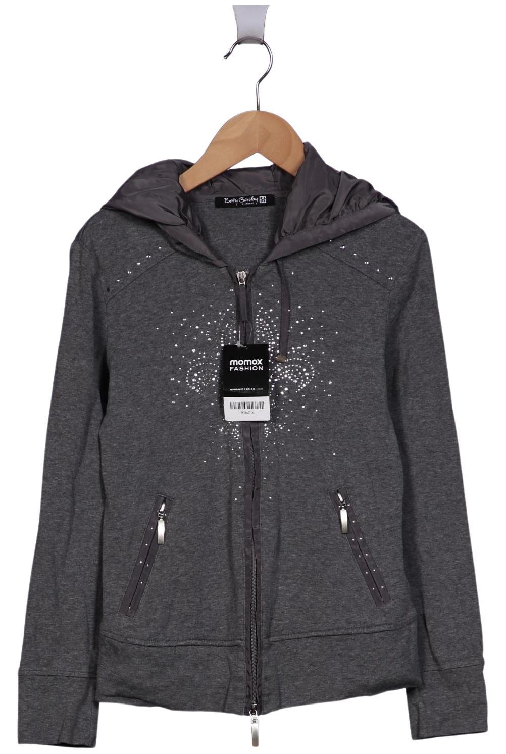 

Betty Barclay Damen Kapuzenpullover, grau, Gr. 36