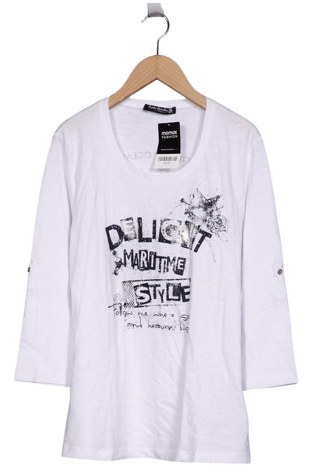 

Betty Barclay Damen Langarmshirt, weiß, Gr. 40