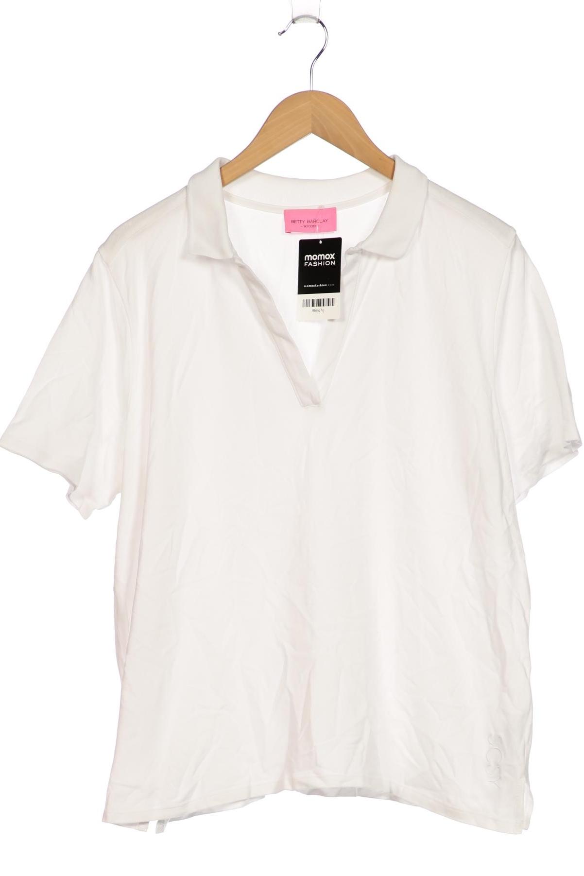 

Betty Barclay Damen Poloshirt, weiß, Gr. 46