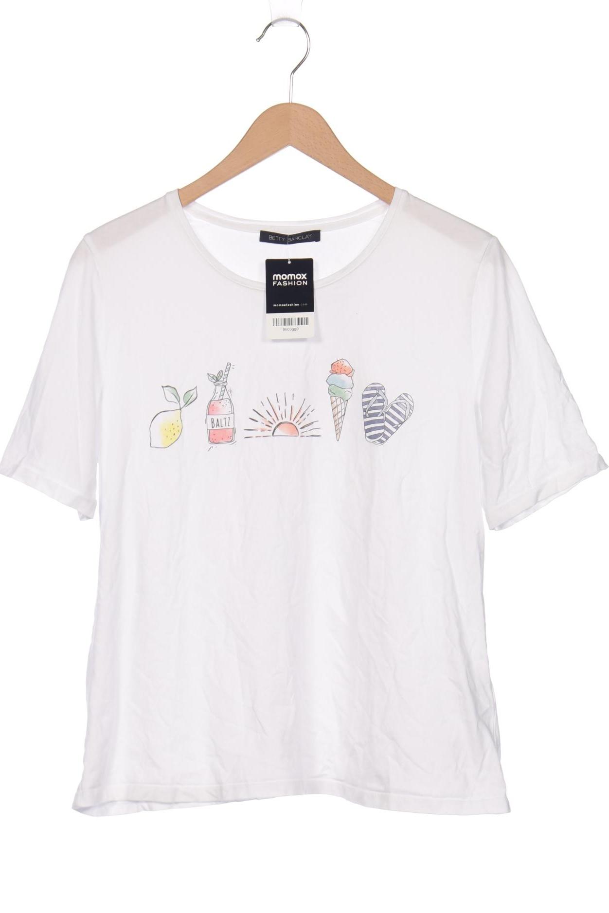 

Betty Barclay Damen T-Shirt, weiß, Gr. 44