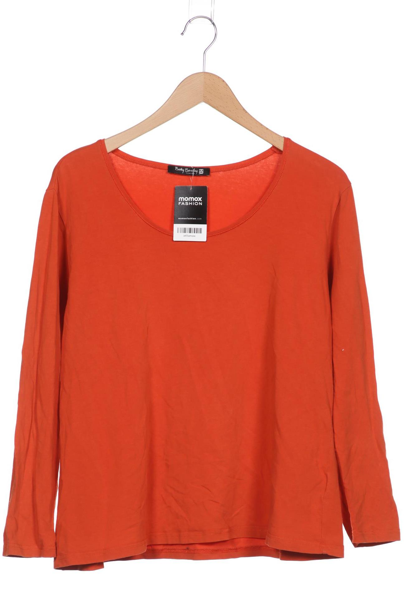 

Betty Barclay Damen Langarmshirt, orange, Gr. 46