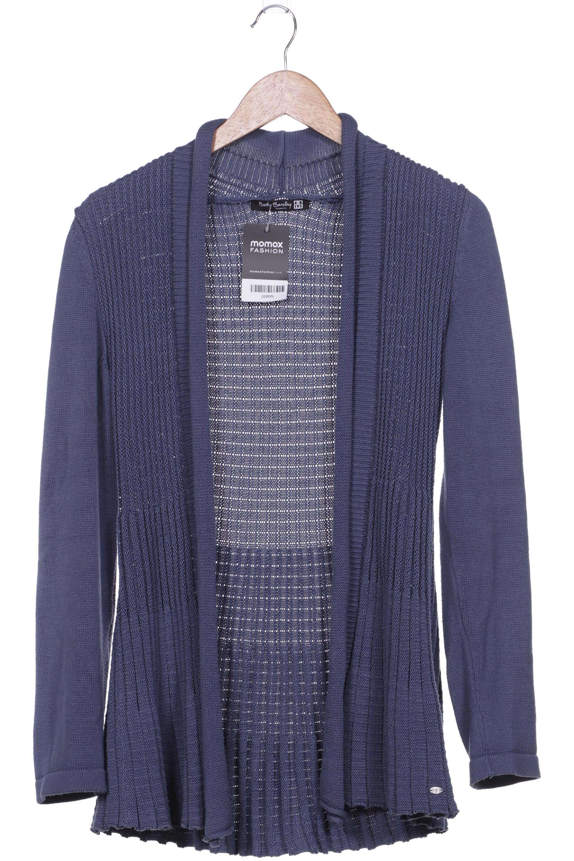 

Betty Barclay Damen Strickjacke, blau, Gr. 34