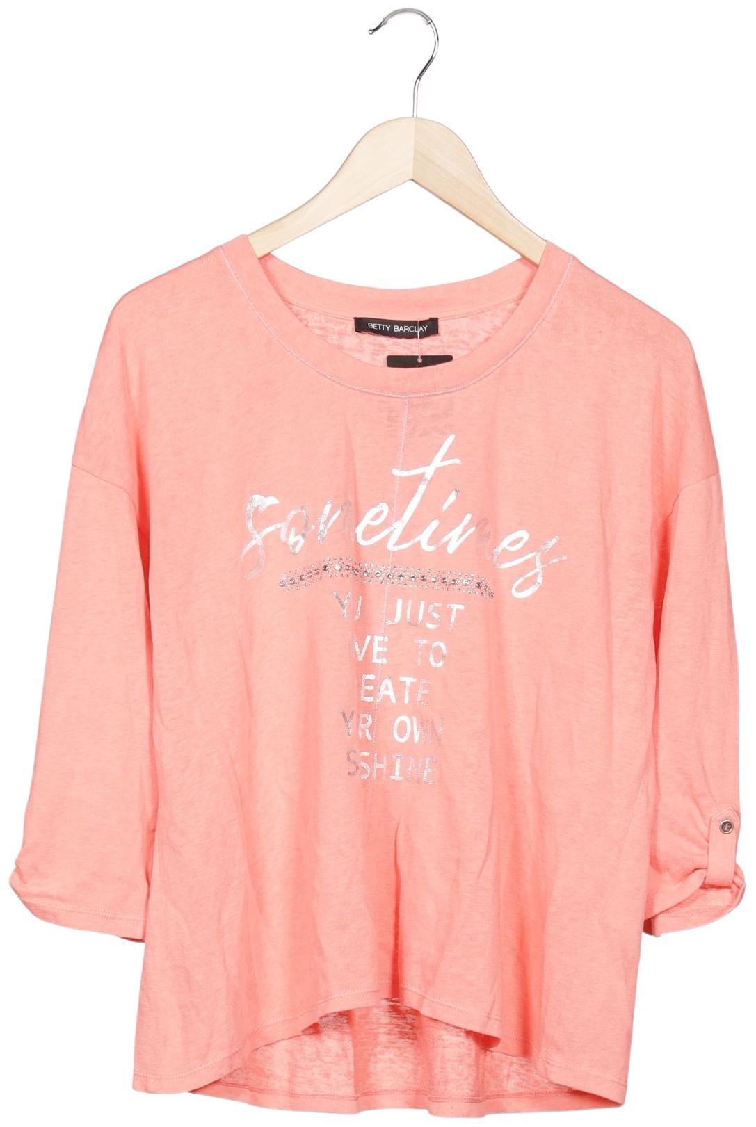 

Betty Barclay Damen Langarmshirt, pink, Gr. 42