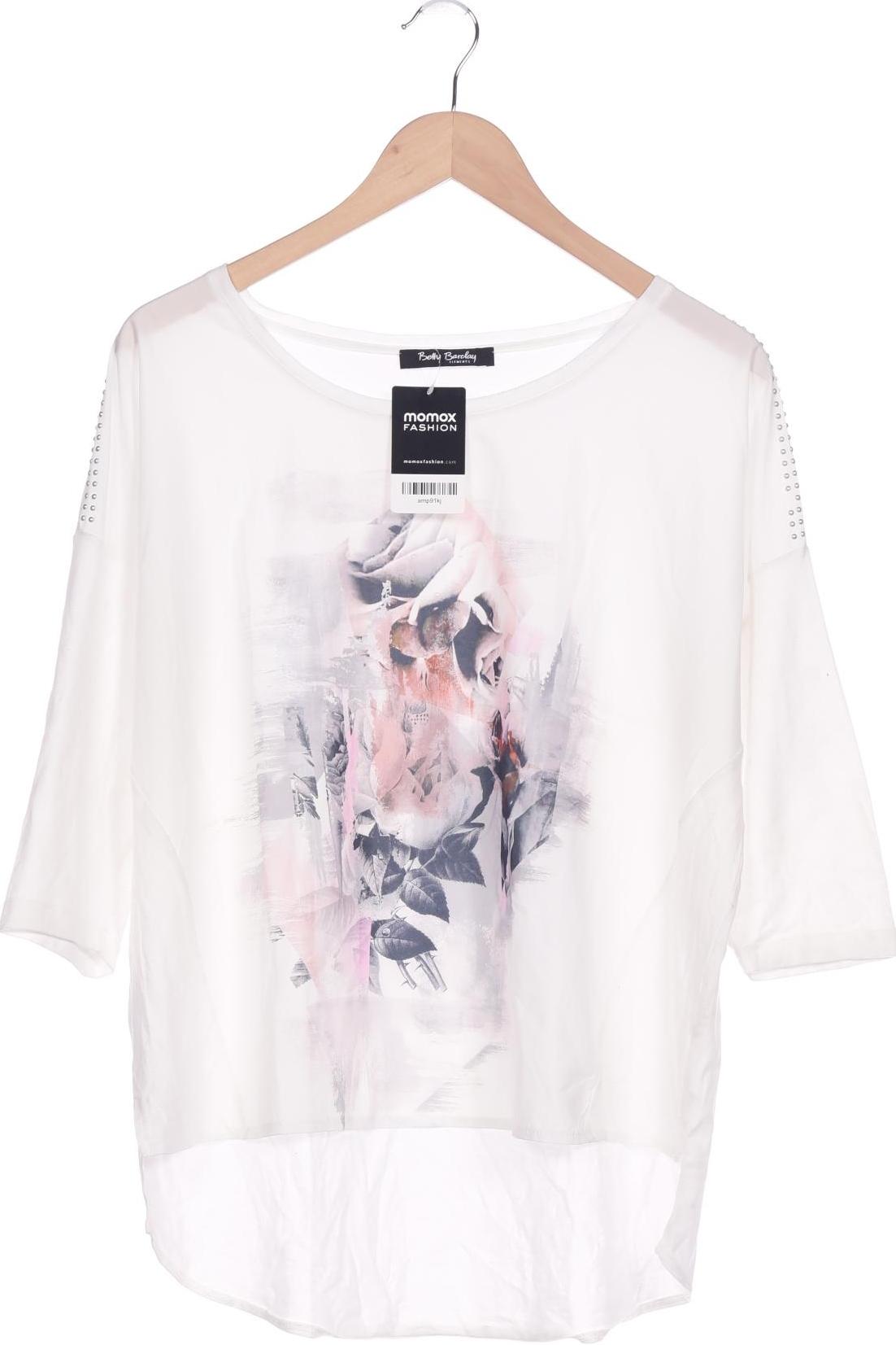 

Betty Barclay Damen Langarmshirt, weiß, Gr. 44
