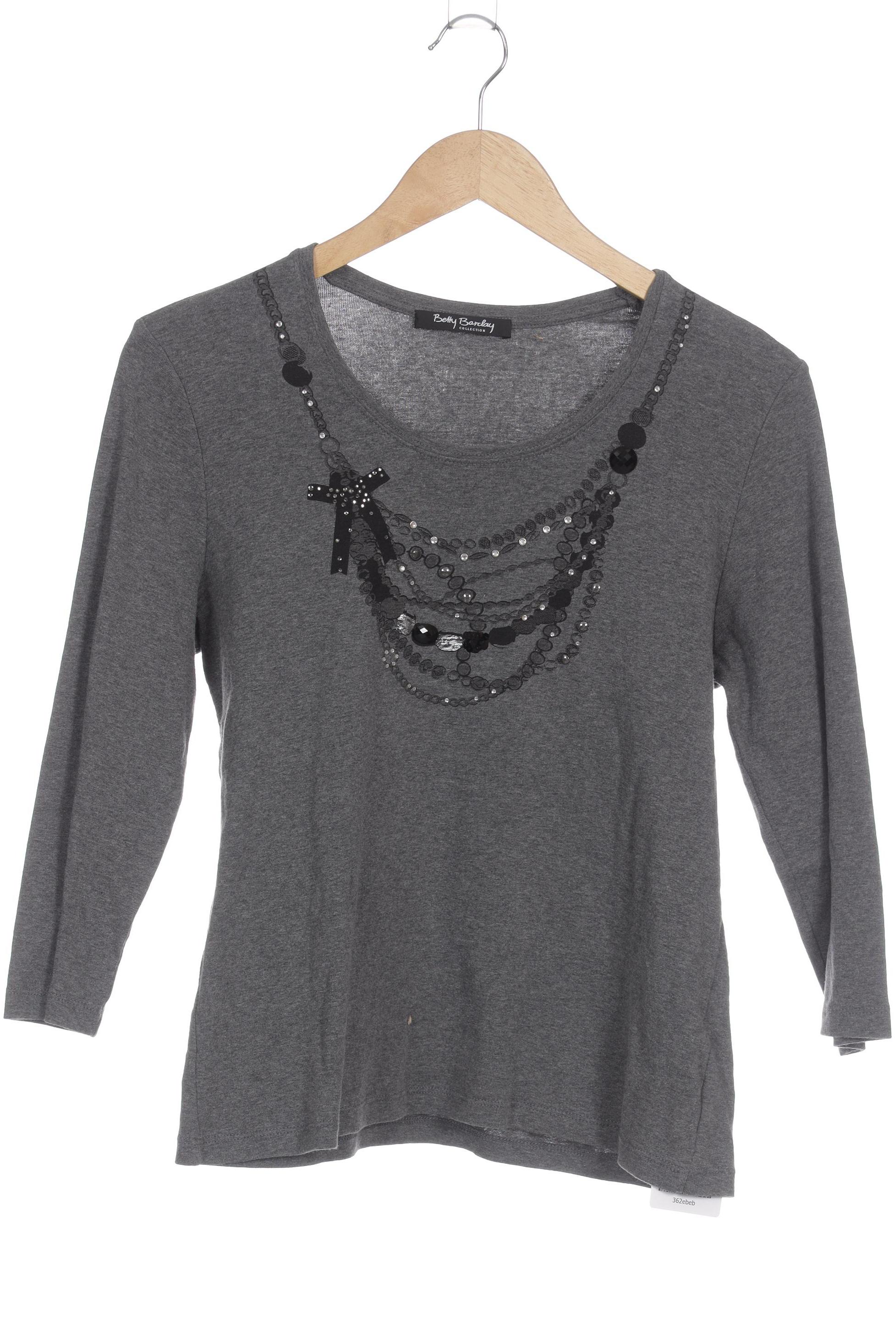 

Betty Barclay Damen Langarmshirt, grau, Gr. 42