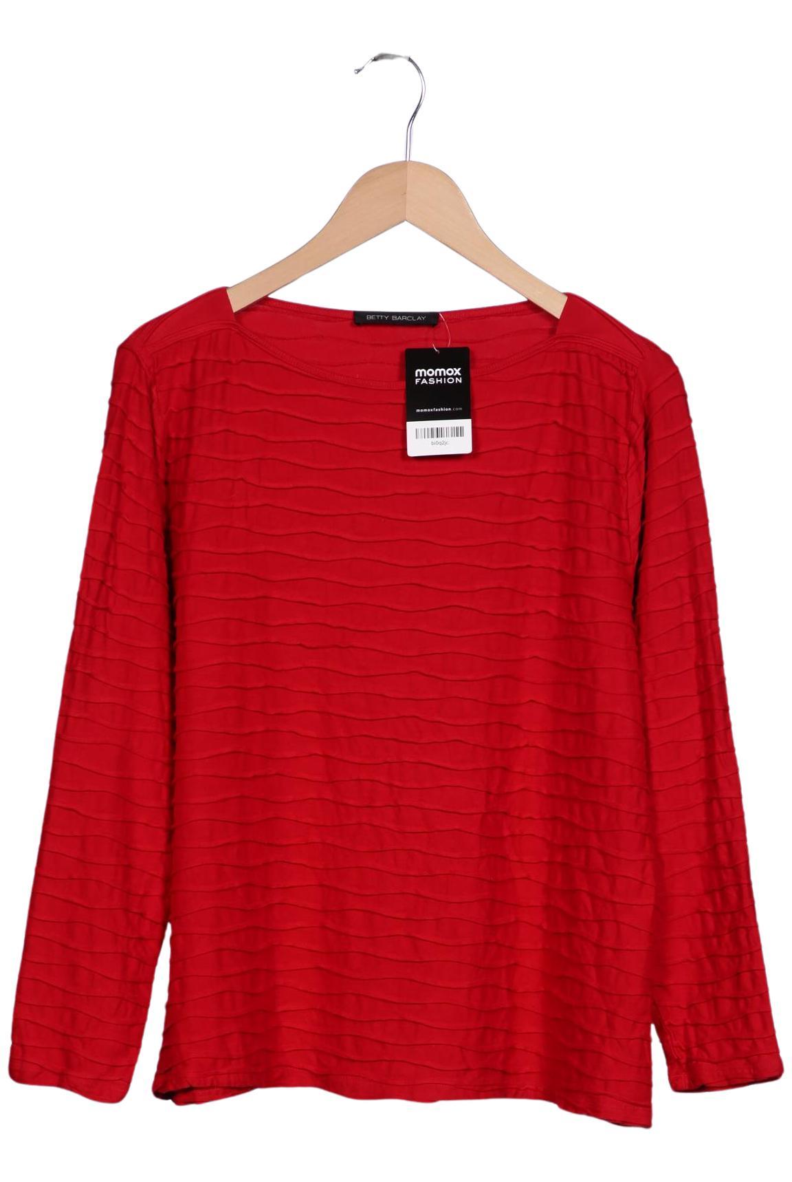 

Betty Barclay Damen Langarmshirt, rot, Gr. 44