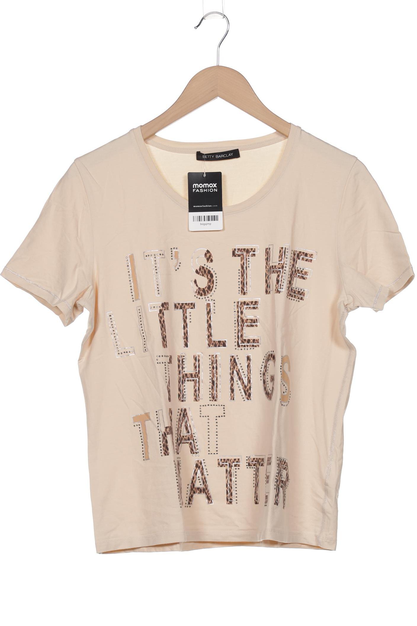

Betty Barclay Damen T-Shirt, beige, Gr. 42