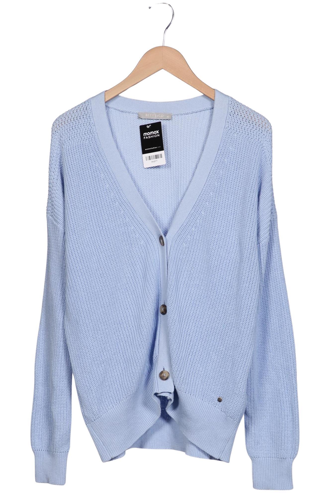 

Betty Barclay Damen Strickjacke, hellblau, Gr. 40
