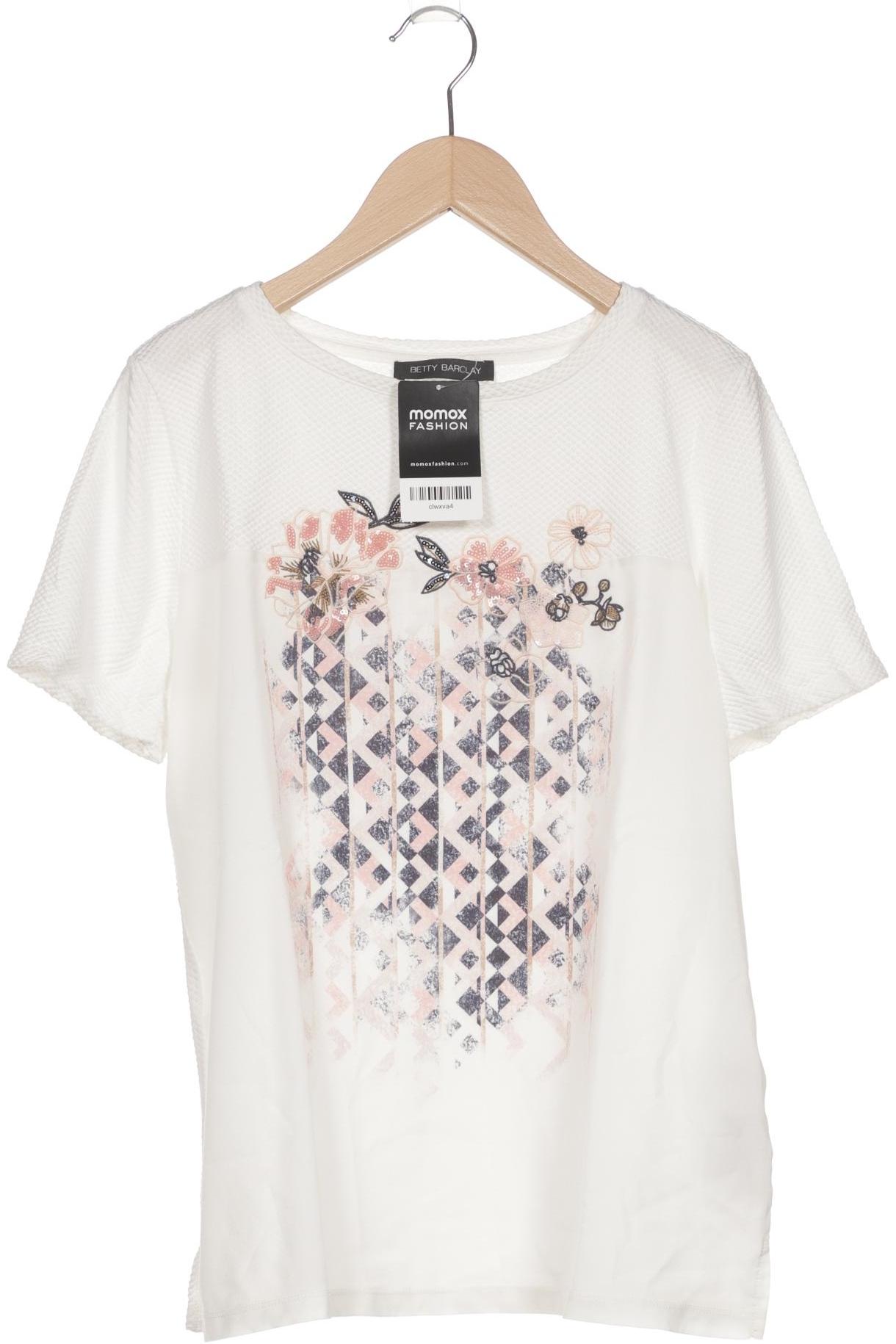 

Betty Barclay Damen T-Shirt, weiß, Gr. 38