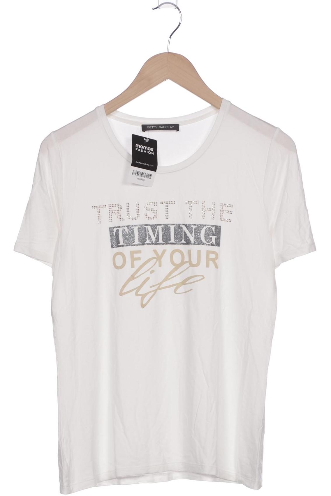 

Betty Barclay Damen T-Shirt, weiß, Gr. 38