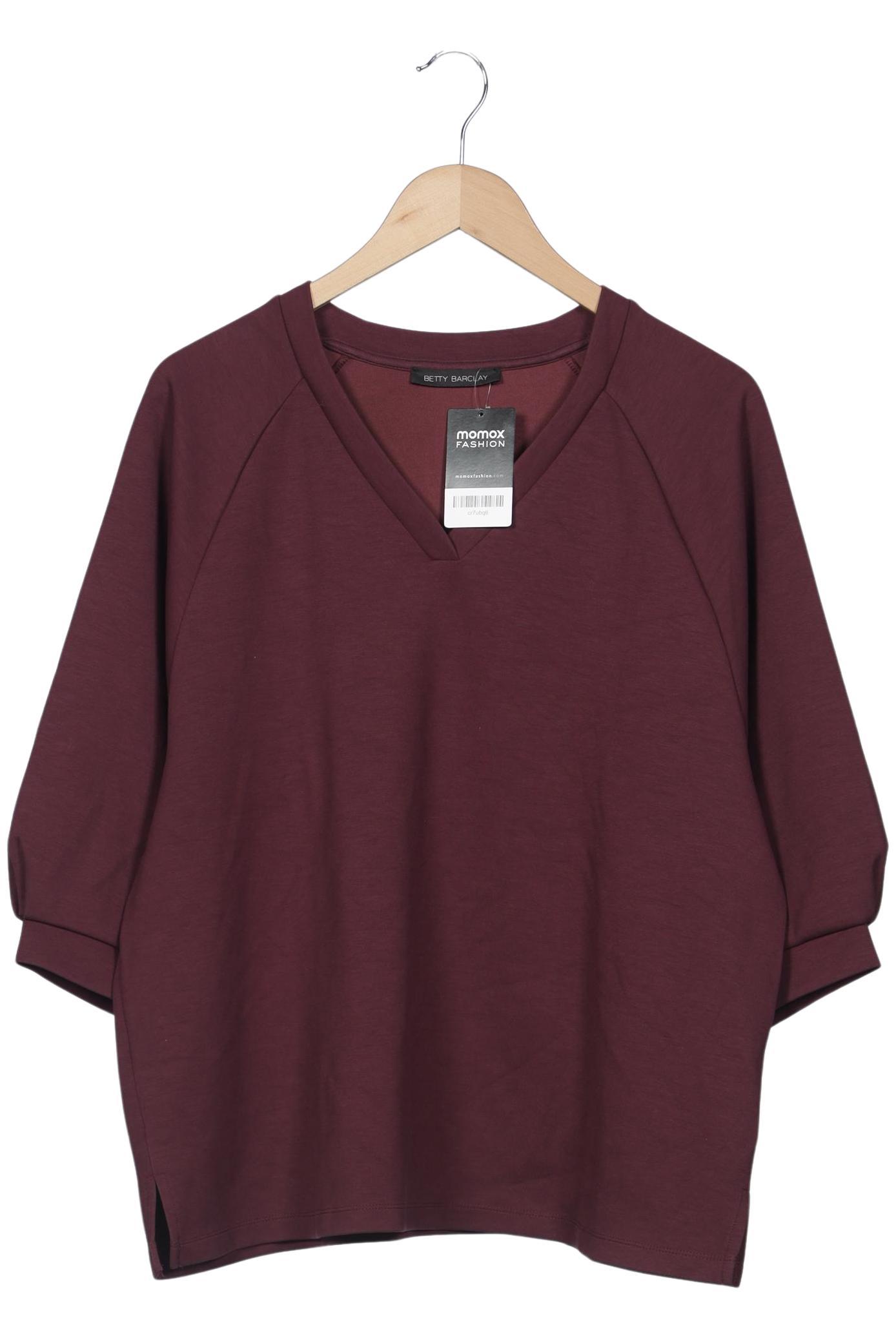 

Betty Barclay Damen Langarmshirt, bordeaux, Gr. 48