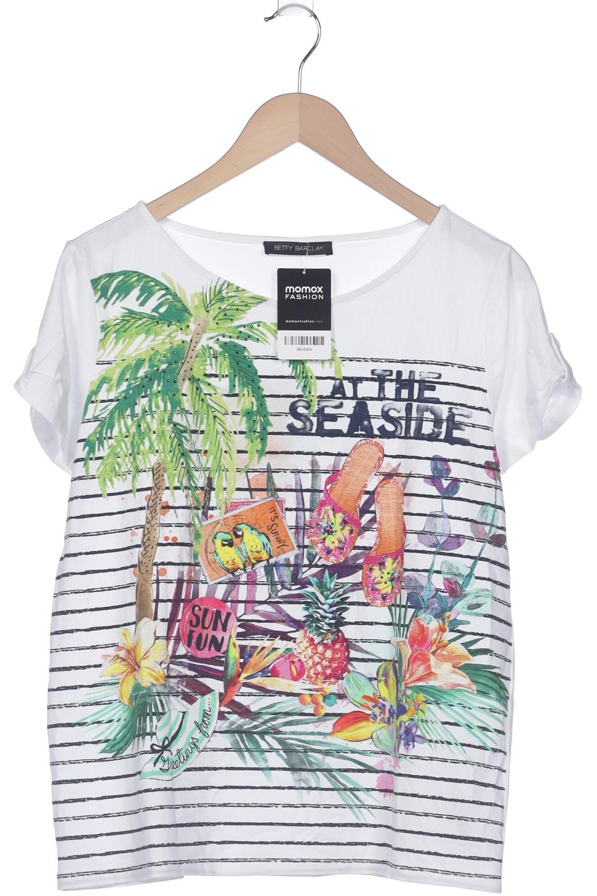 

Betty Barclay Damen T-Shirt, weiß, Gr. 42