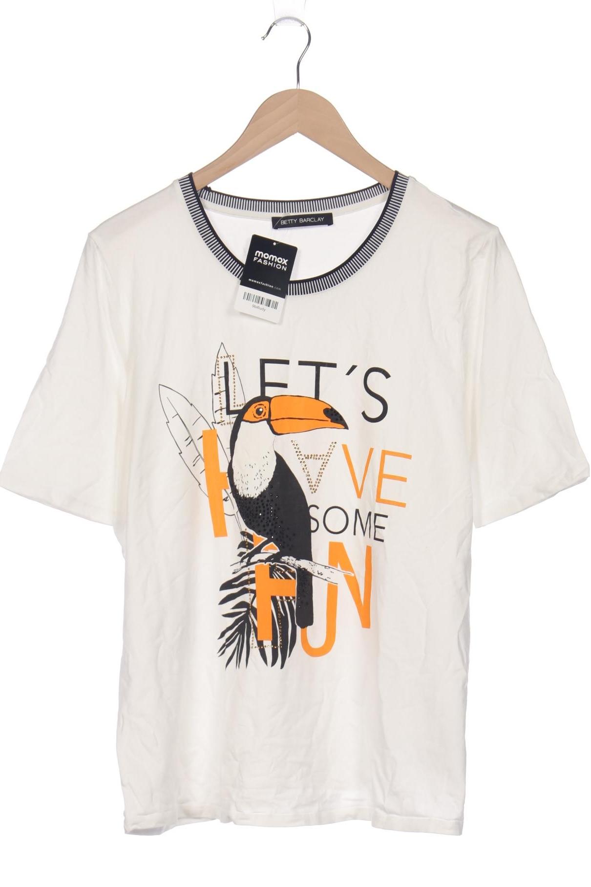 

Betty Barclay Damen T-Shirt, weiß, Gr. 44