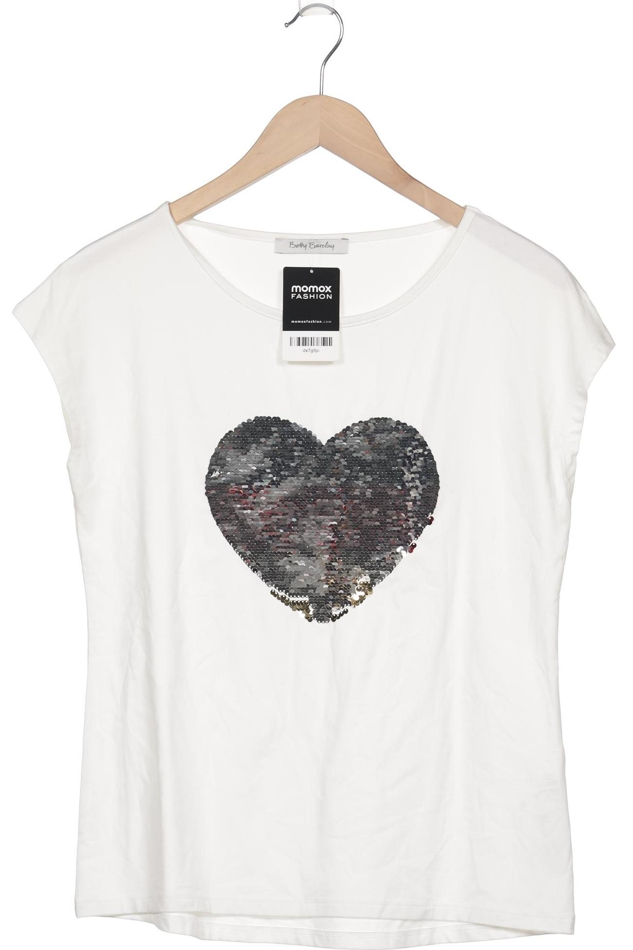 

Betty Barclay Damen T-Shirt, weiß, Gr. 38