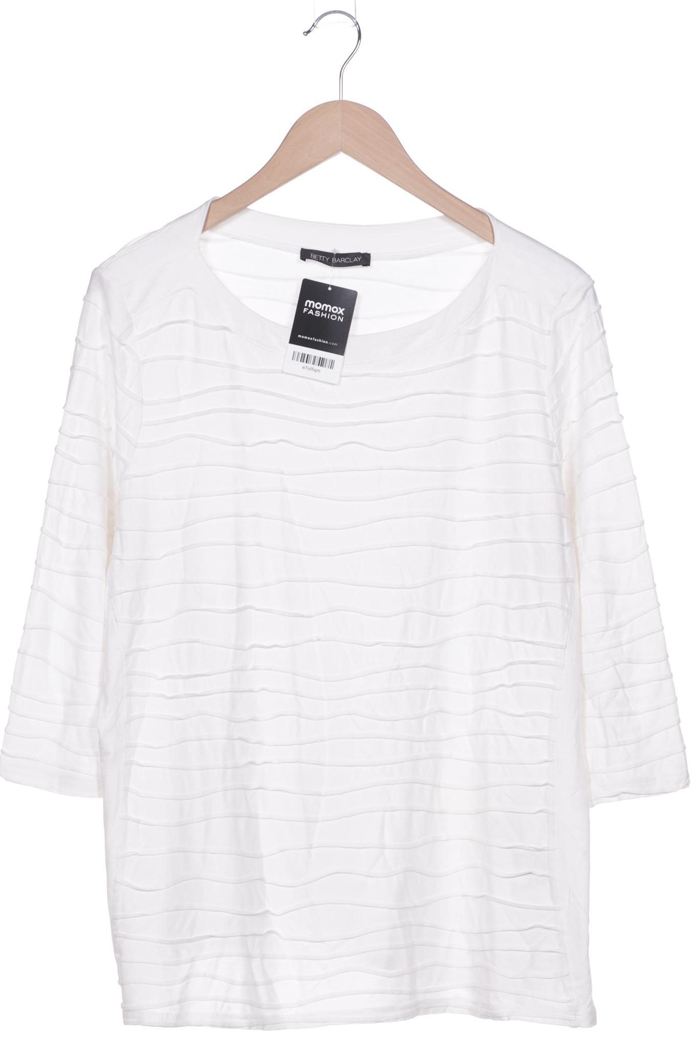 

Betty Barclay Damen Langarmshirt, weiß, Gr. 46