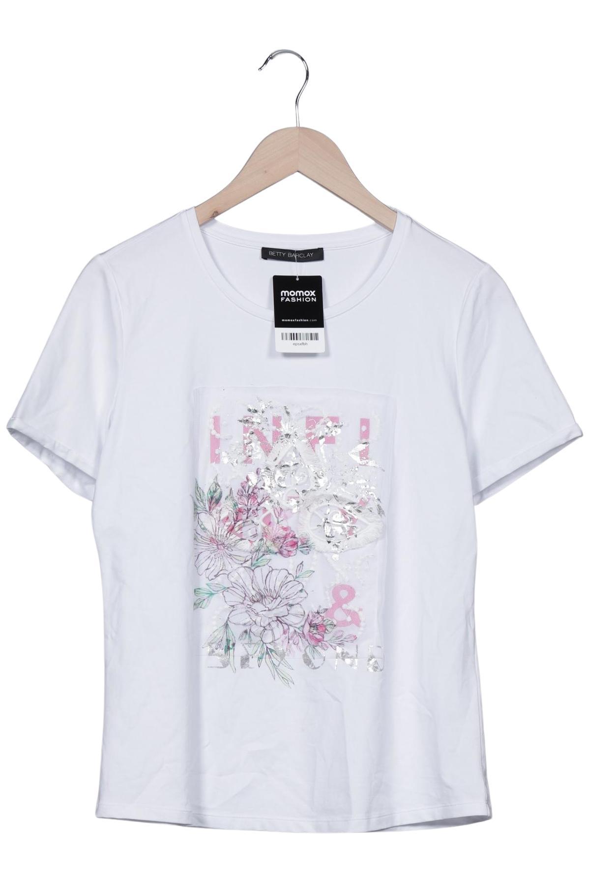 

Betty Barclay Damen T-Shirt, weiß, Gr. 38