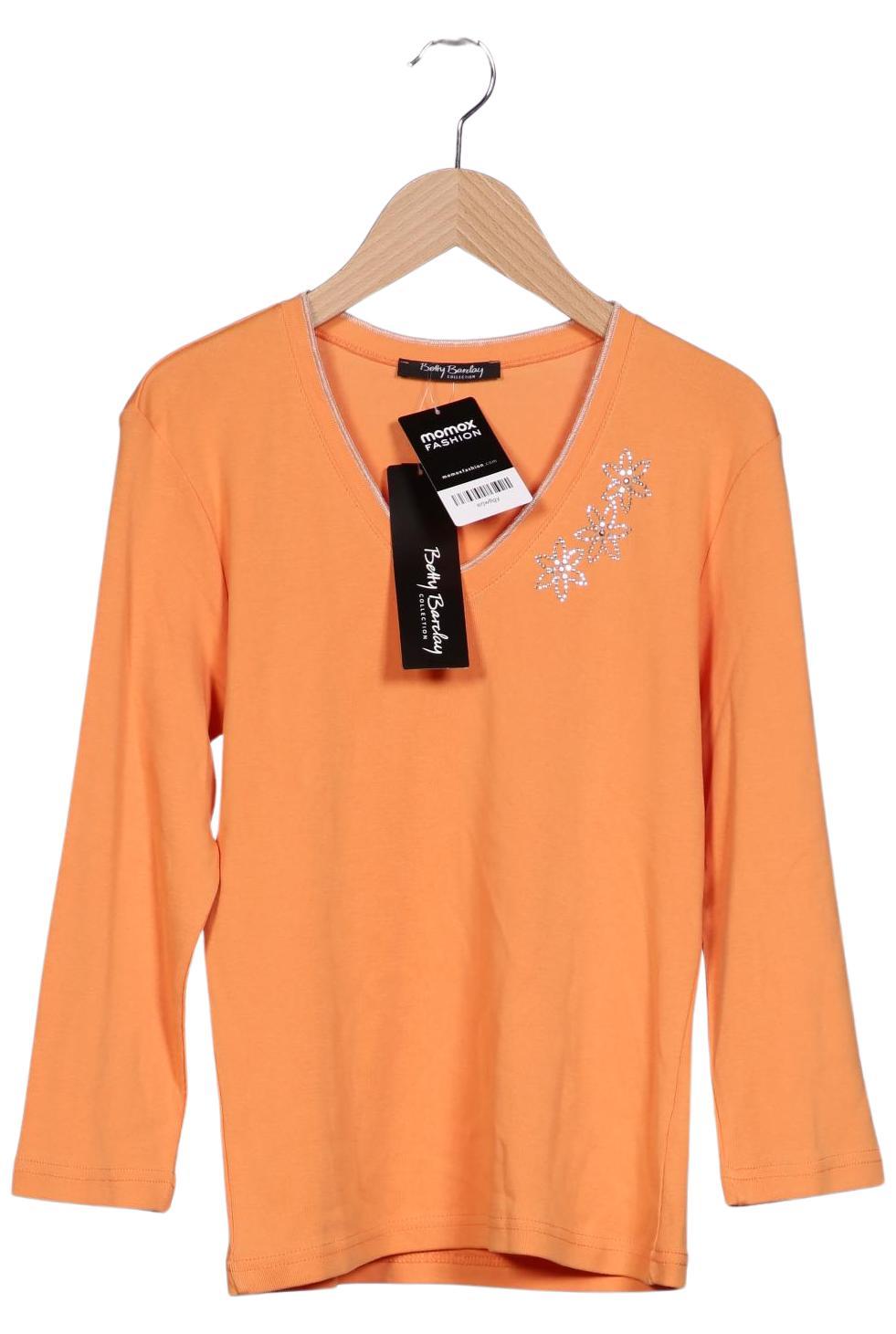 

Betty Barclay Damen Langarmshirt, orange, Gr. 38