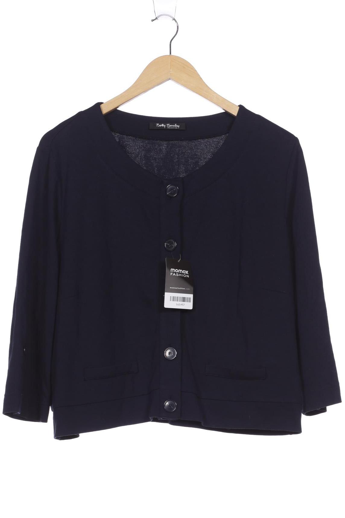 

Betty Barclay Damen Strickjacke, blau, Gr. 48