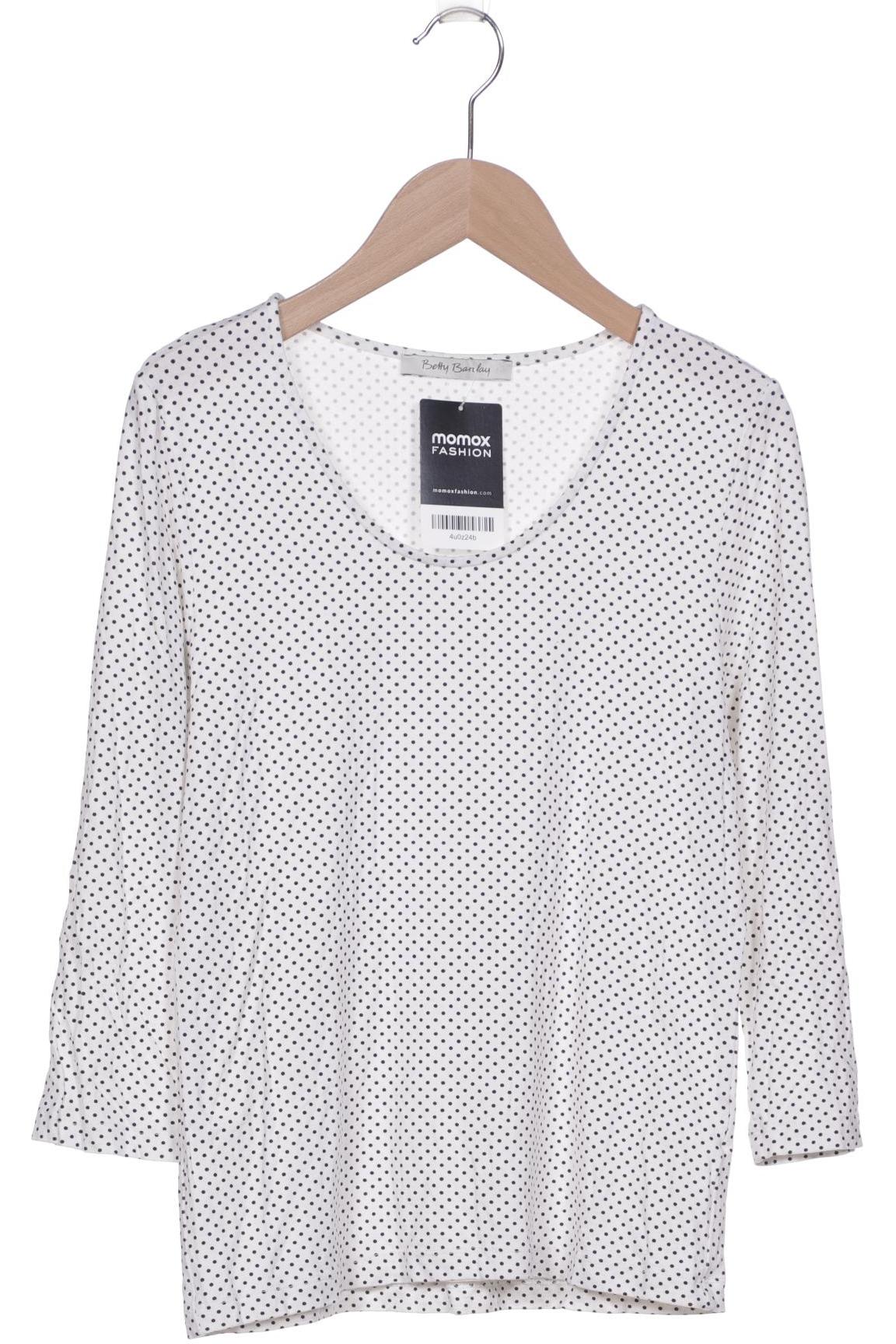 

Betty Barclay Damen Langarmshirt, weiß, Gr. 34
