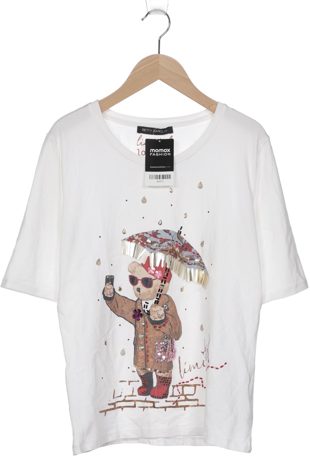 

Betty Barclay Damen T-Shirt, weiß, Gr. 36