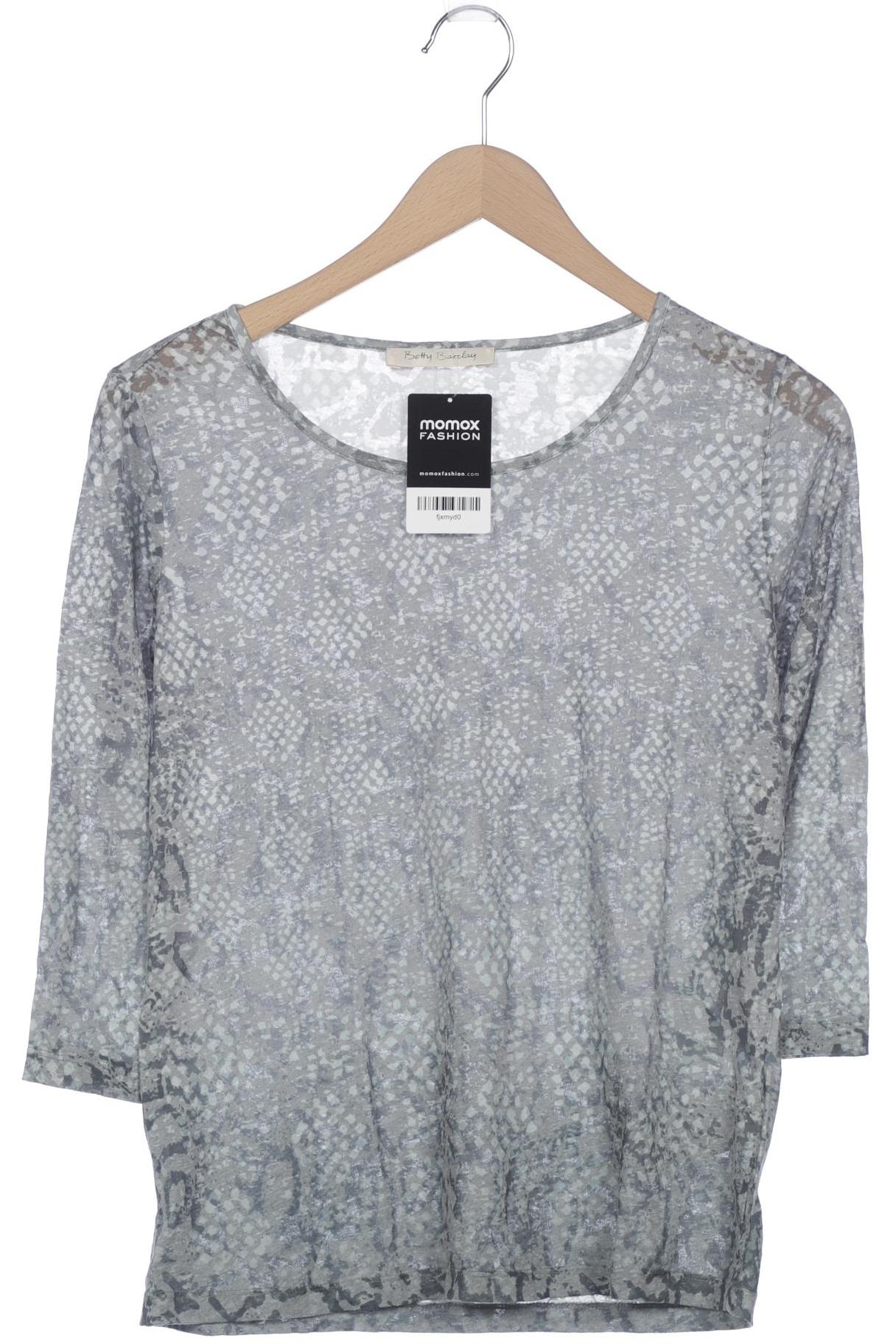 

Betty Barclay Damen Langarmshirt, grau, Gr. 38