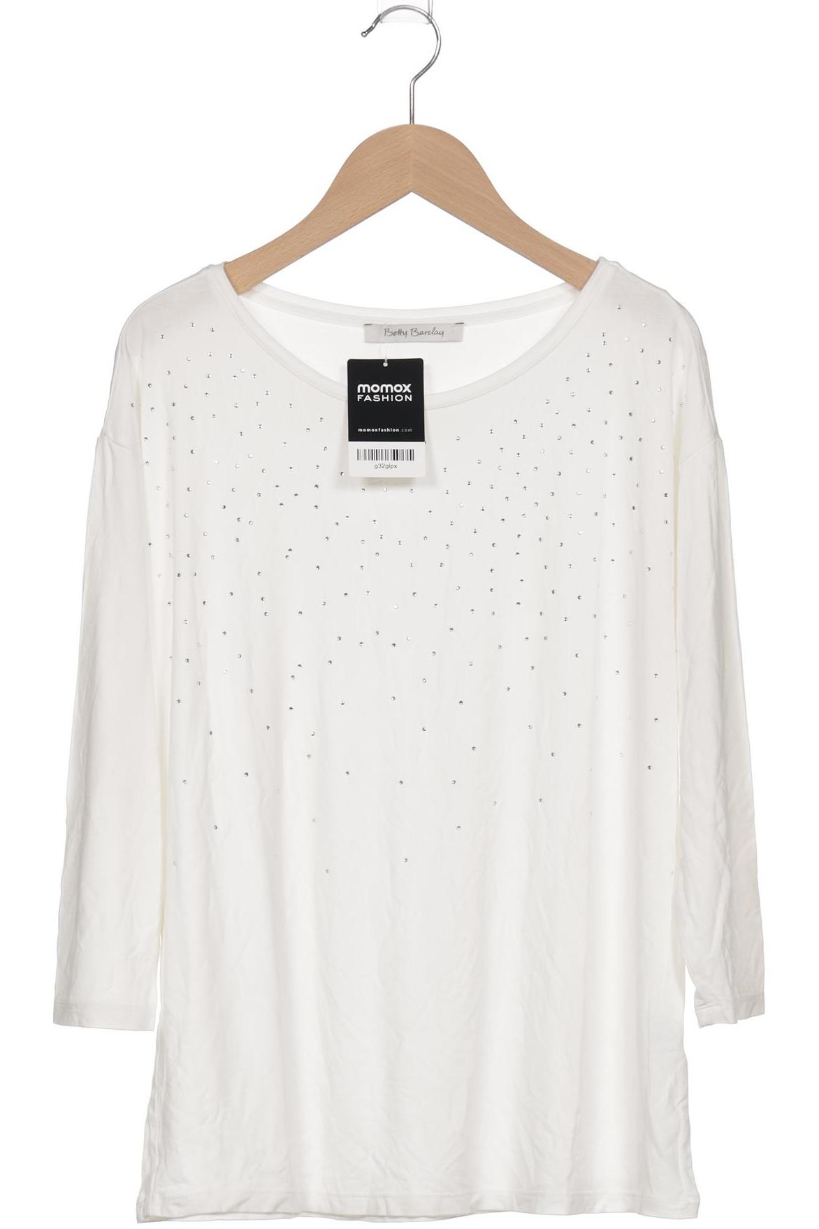 

Betty Barclay Damen Langarmshirt, weiß, Gr. 38