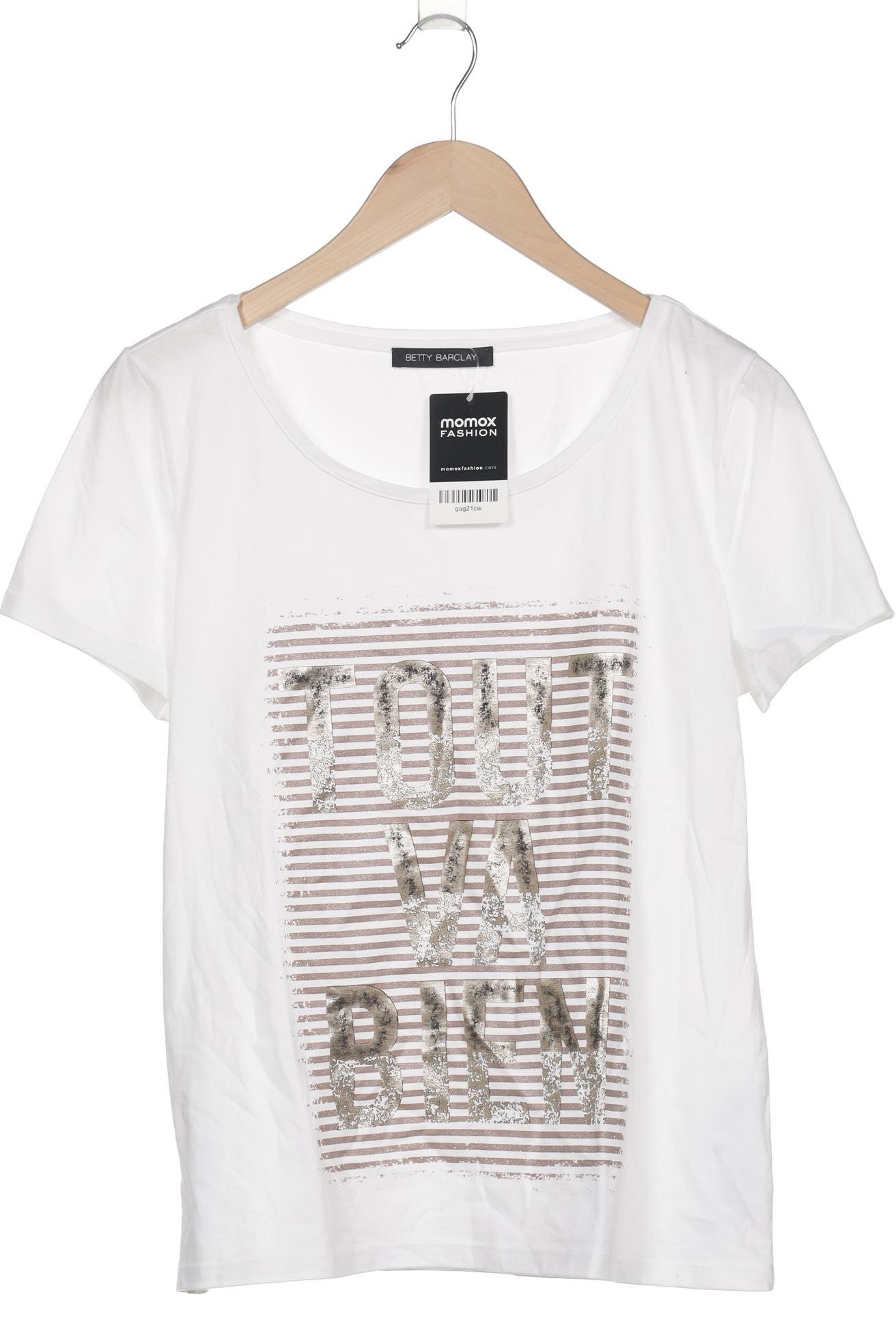 

Betty Barclay Damen T-Shirt, weiß, Gr. 40