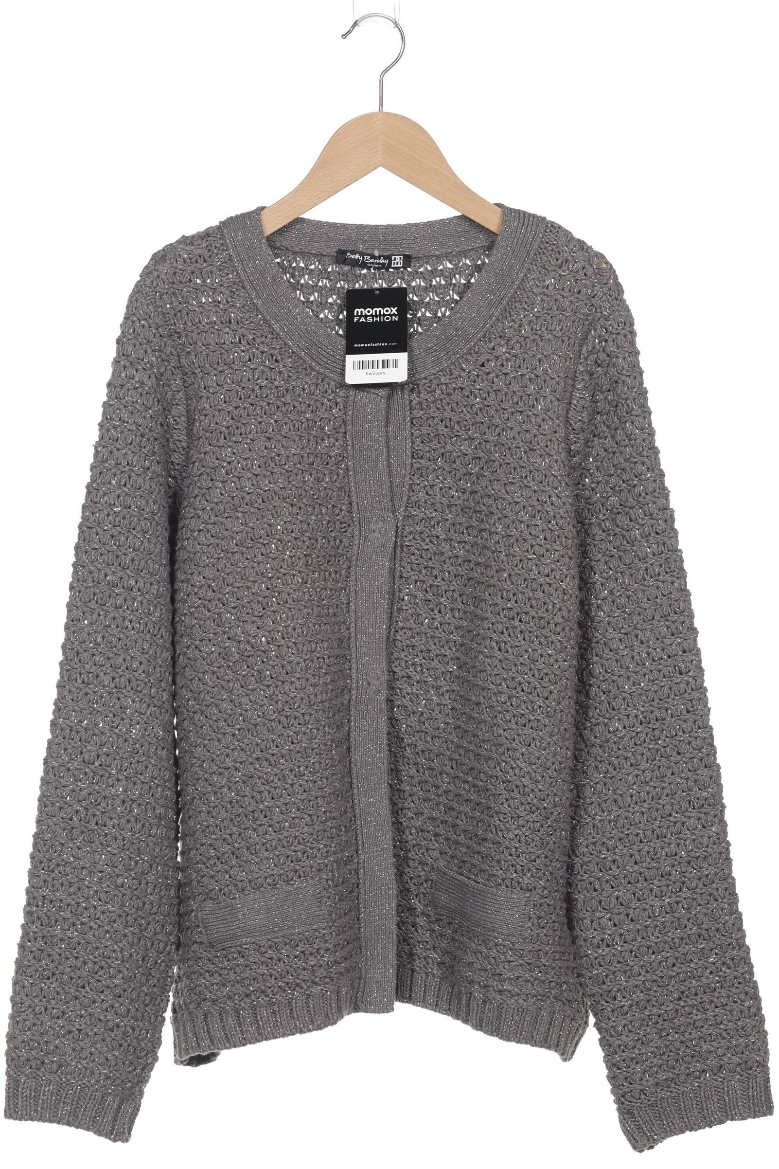 

Betty Barclay Damen Strickjacke, grau, Gr. 46