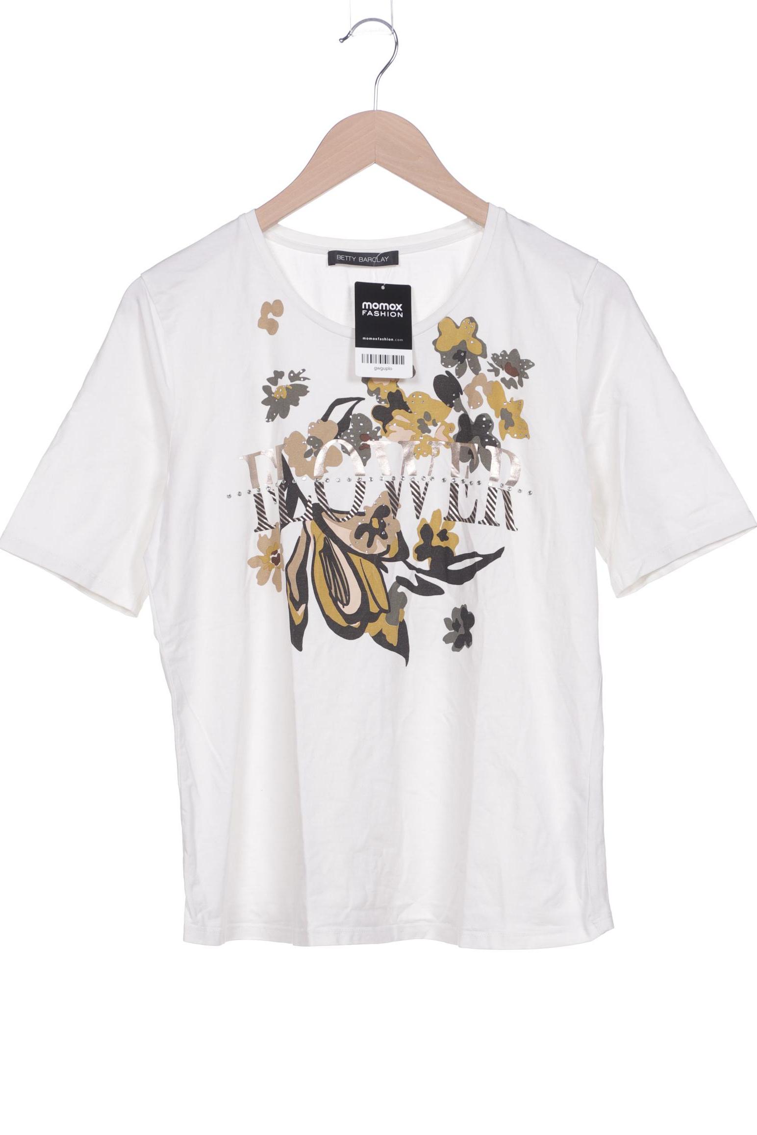 

Betty Barclay Damen T-Shirt, weiß, Gr. 42