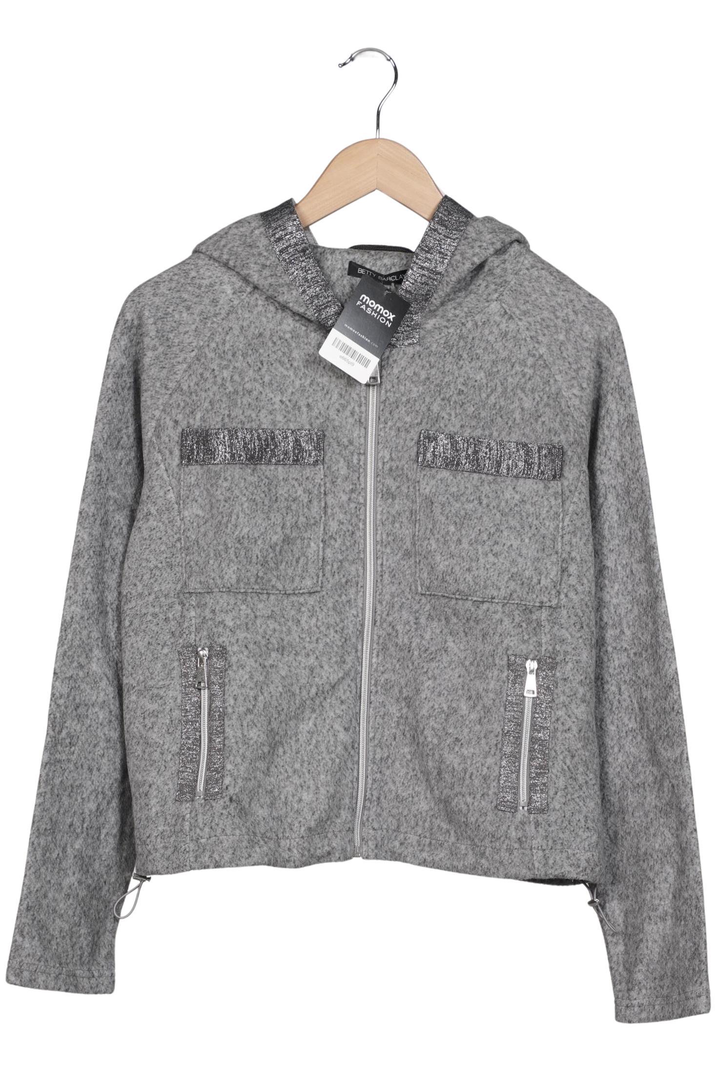 

Betty Barclay Damen Kapuzenpullover, grau, Gr. 54