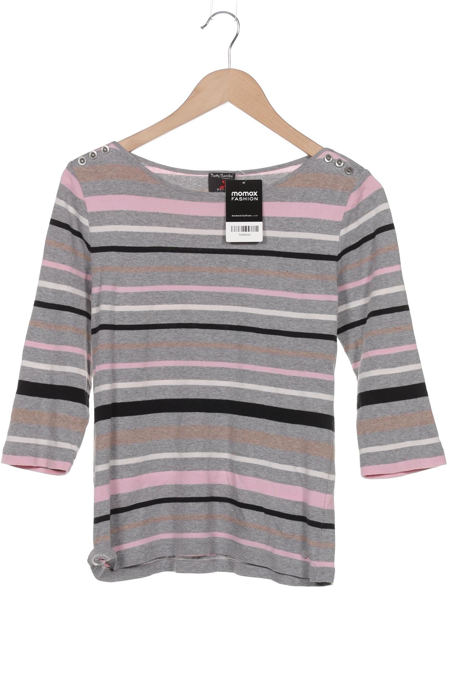 

Betty Barclay Damen Langarmshirt, grau, Gr. 38