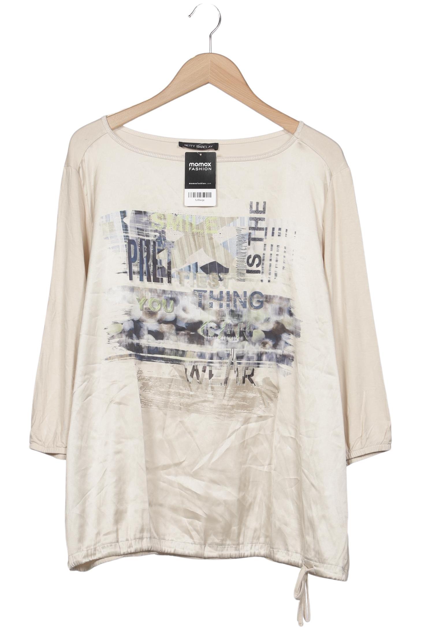 

Betty Barclay Damen Langarmshirt, beige, Gr. 48