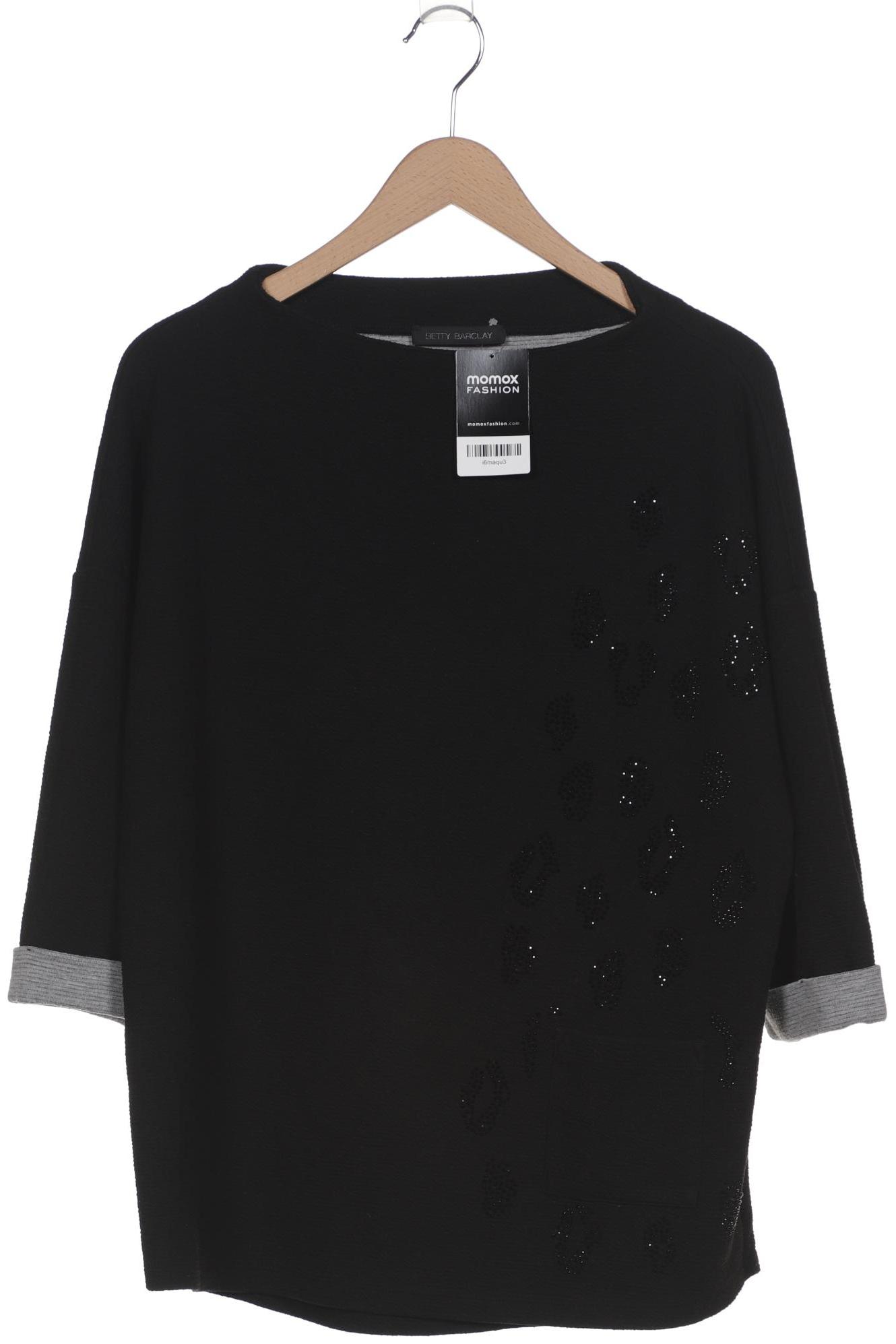 

Betty Barclay Damen Sweatshirt, schwarz, Gr. 46