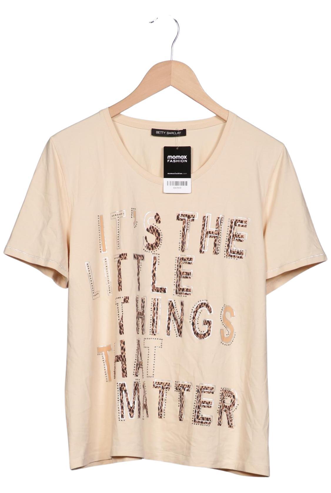 

Betty Barclay Damen T-Shirt, beige, Gr. 44