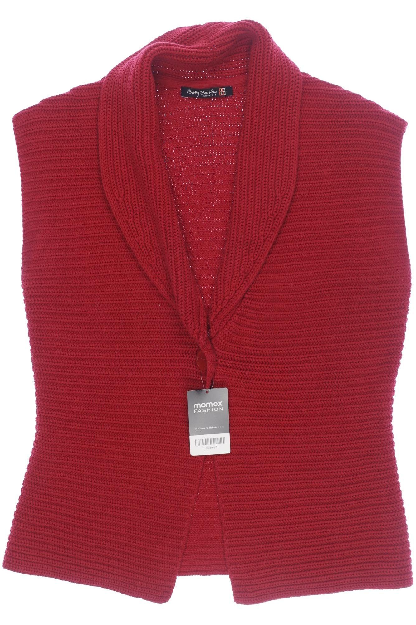 

Betty Barclay Damen Strickjacke, rot, Gr. 40