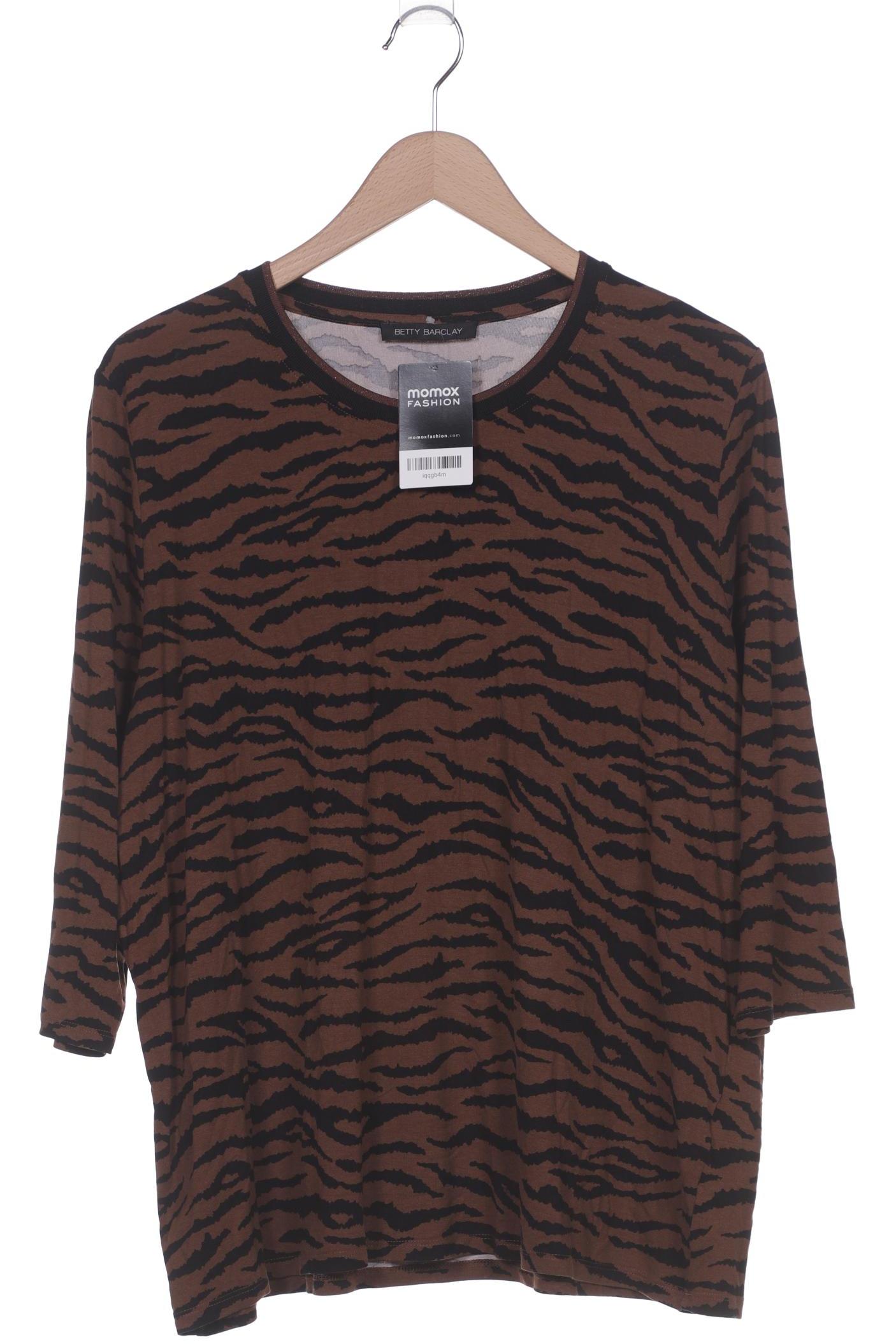 

Betty Barclay Damen Langarmshirt, braun, Gr. 48