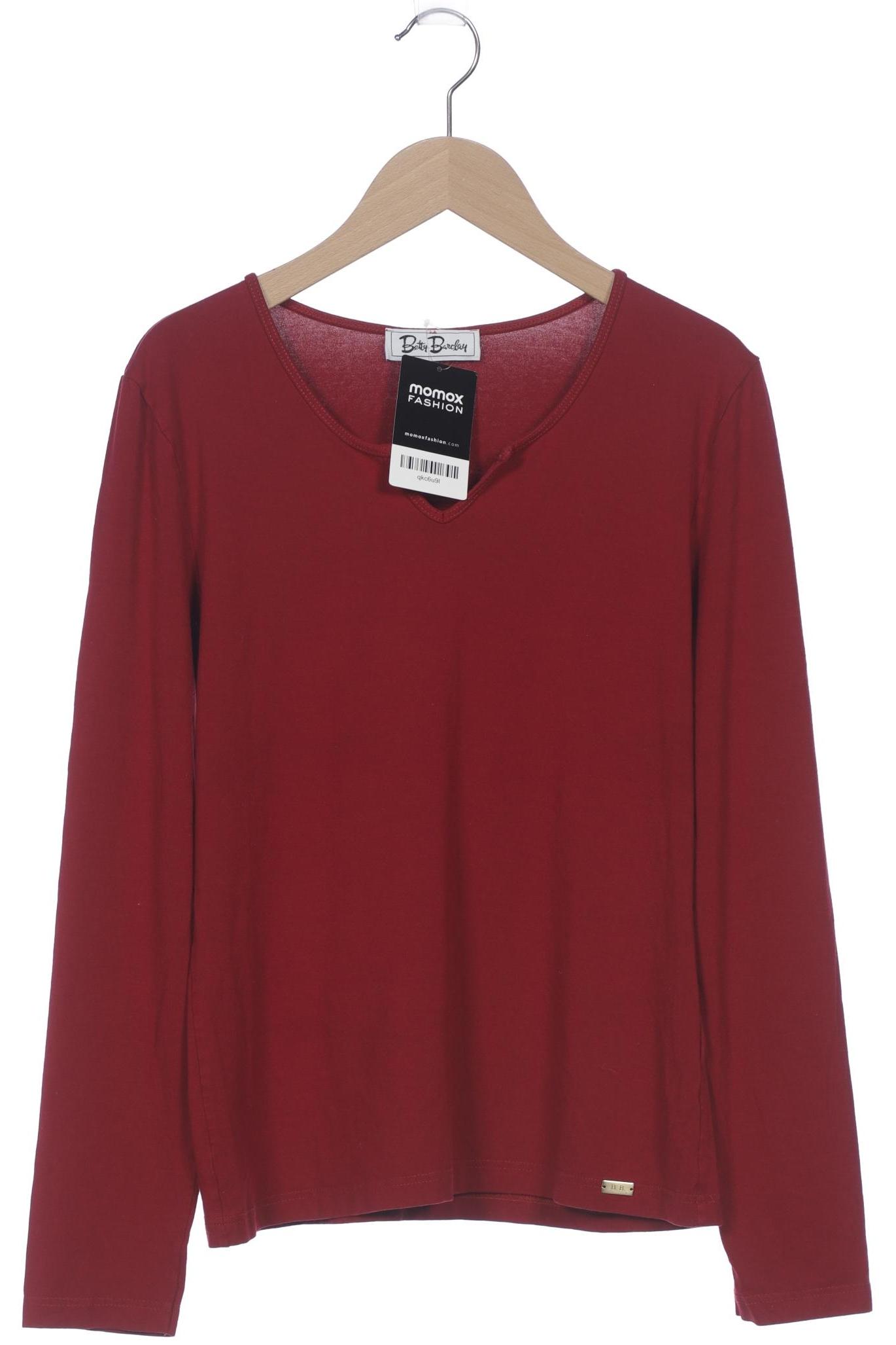 

Betty Barclay Damen Langarmshirt, bordeaux, Gr. 38