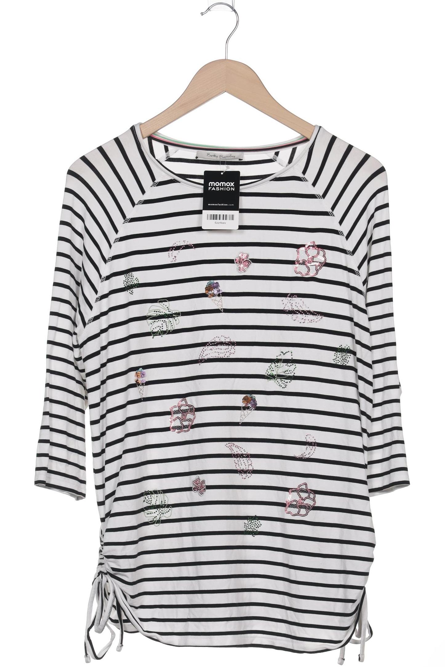 

Betty Barclay Damen Langarmshirt, weiß, Gr. 44