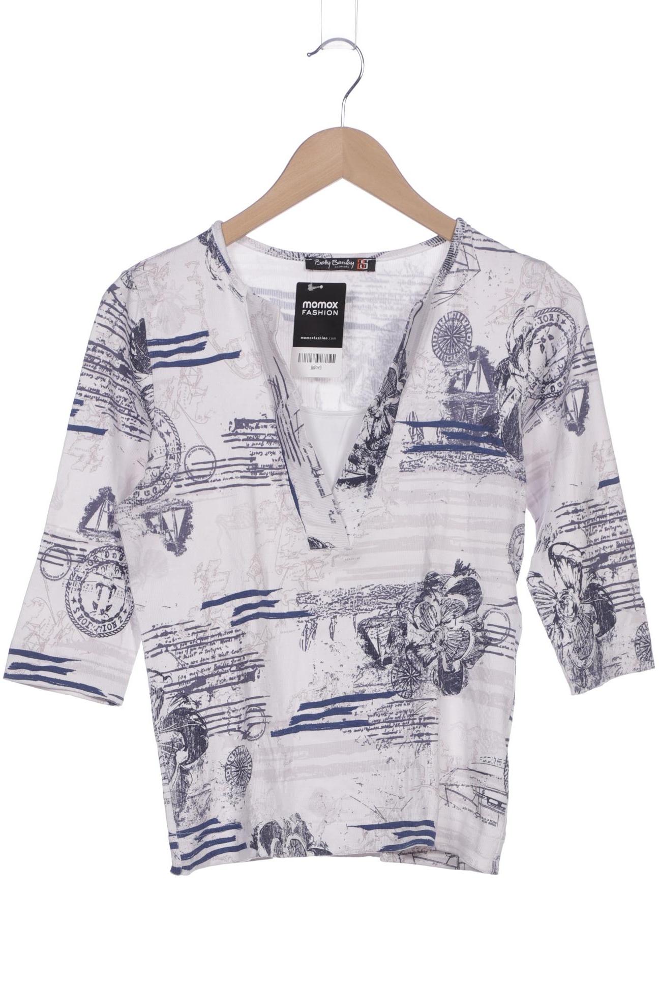 

Betty Barclay Damen Langarmshirt, weiß, Gr. 42