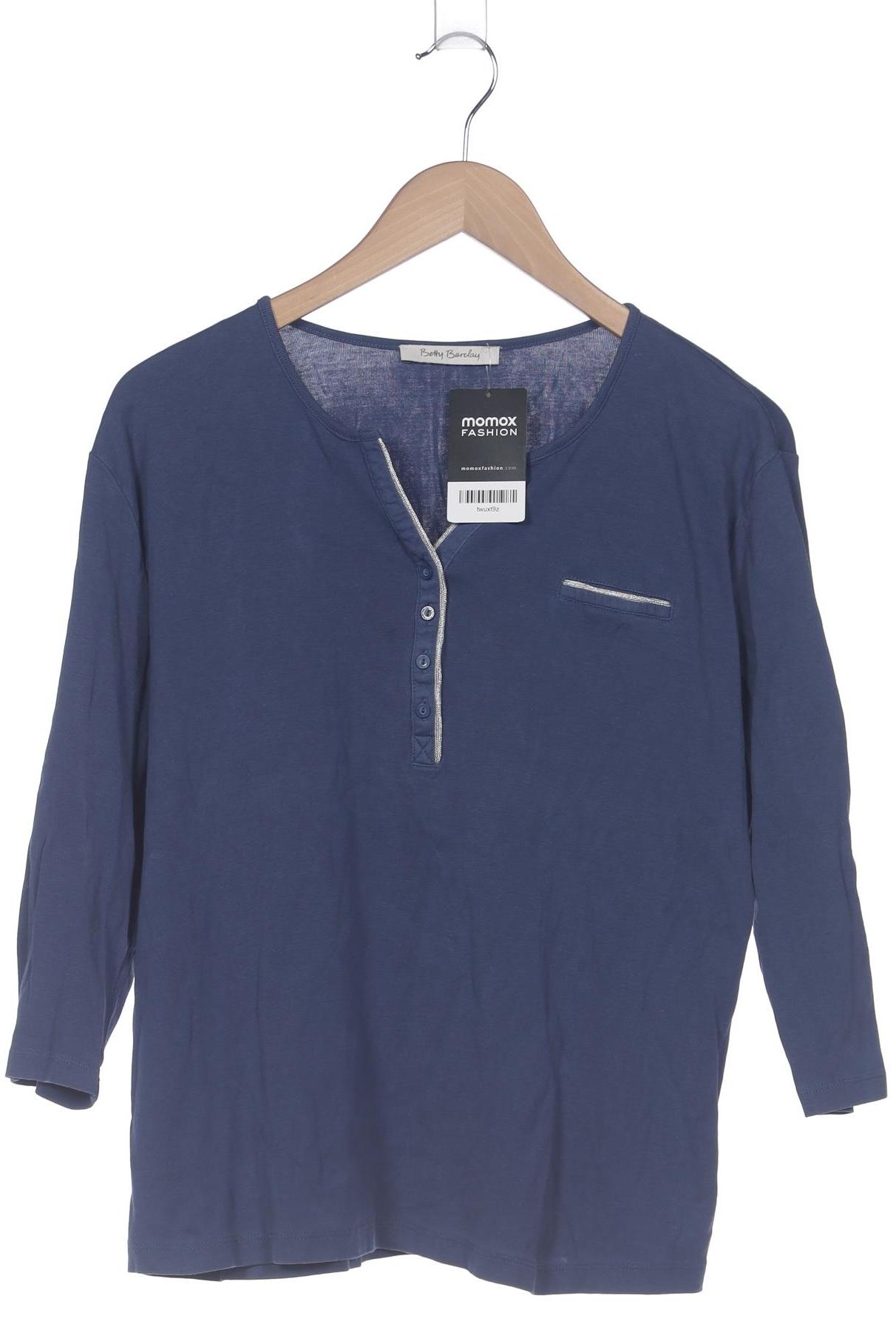 

Betty Barclay Damen Langarmshirt, blau, Gr. 46