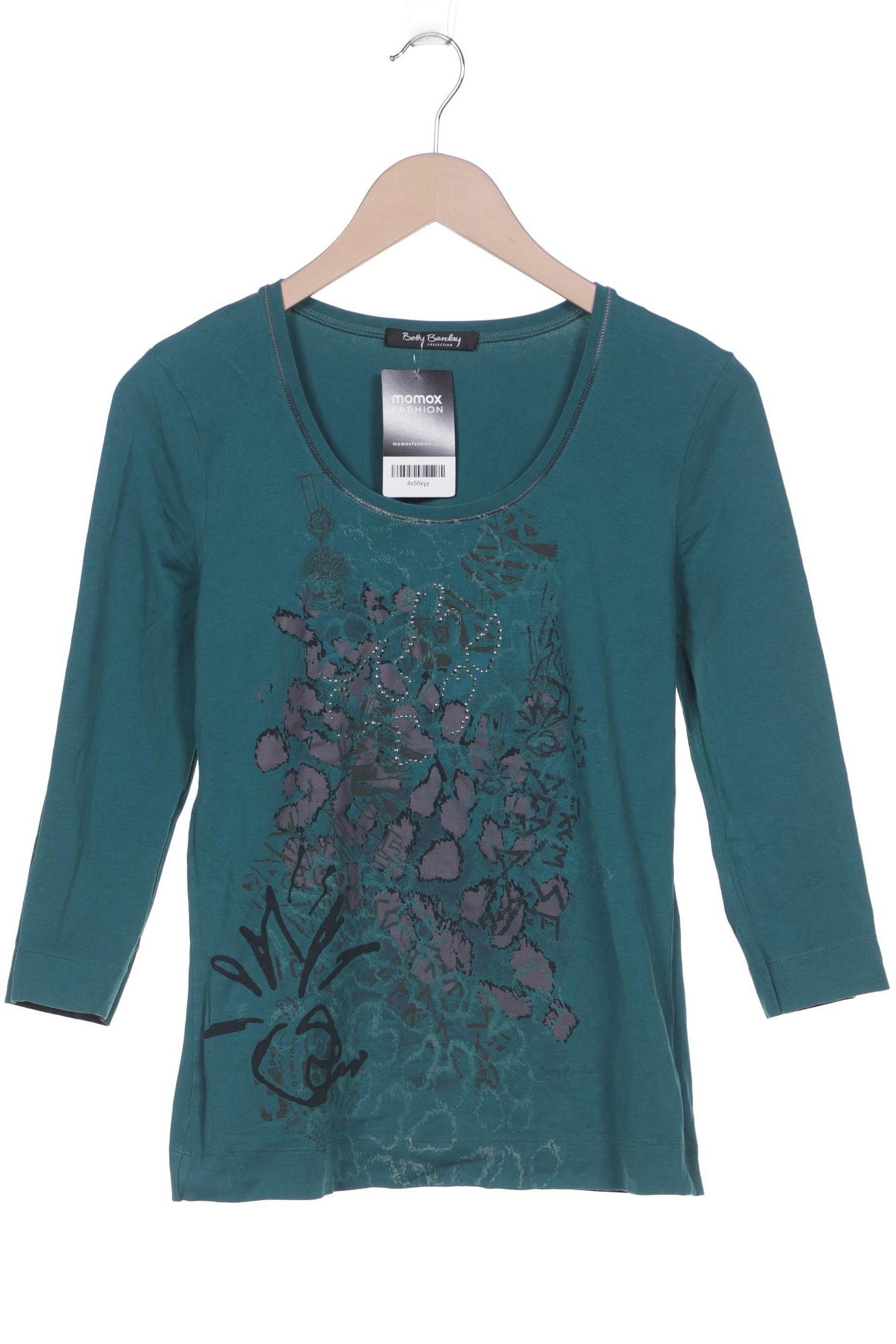 

Betty Barclay Damen Langarmshirt, türkis, Gr. 40