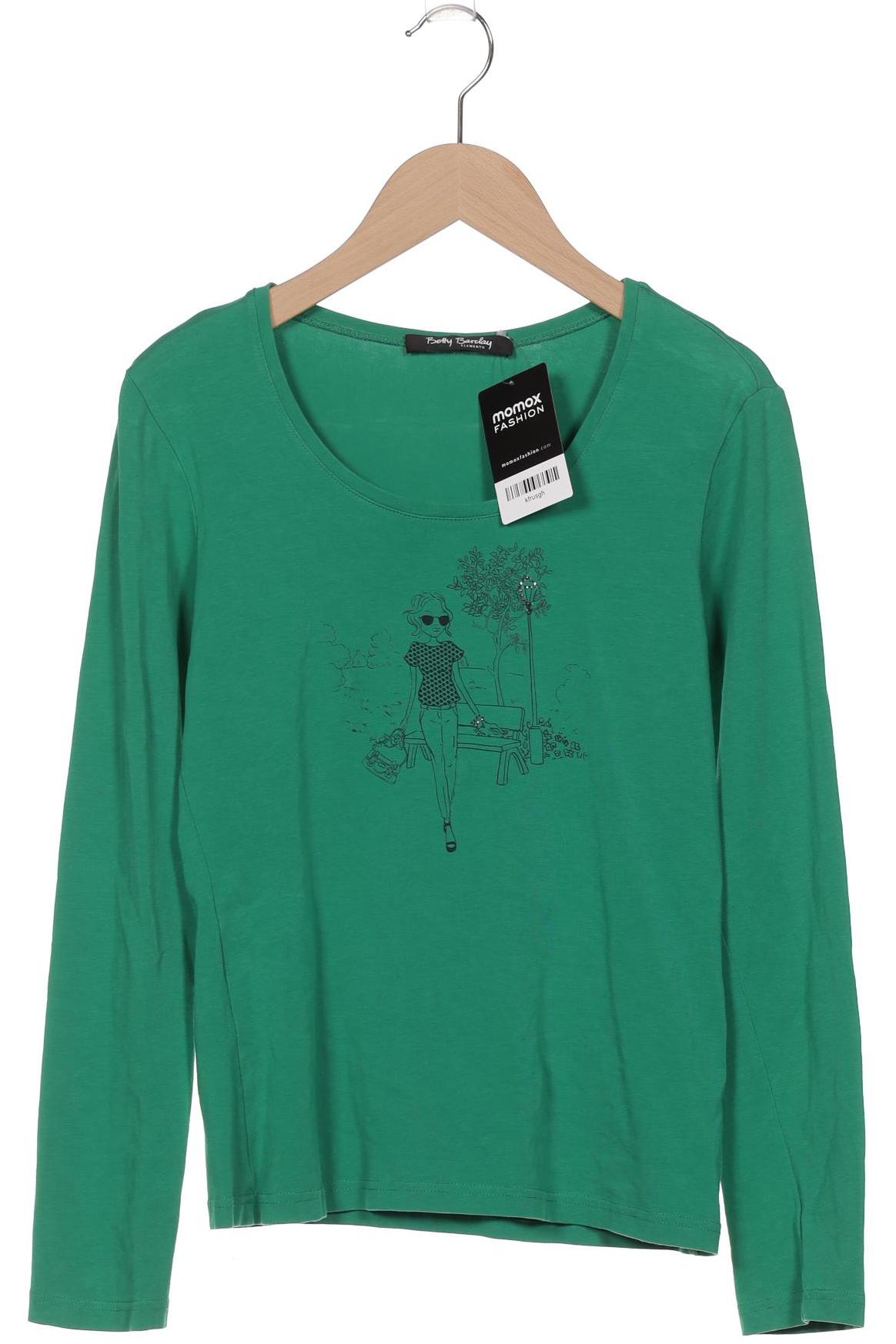 

Betty Barclay Damen Langarmshirt, grün, Gr. 34