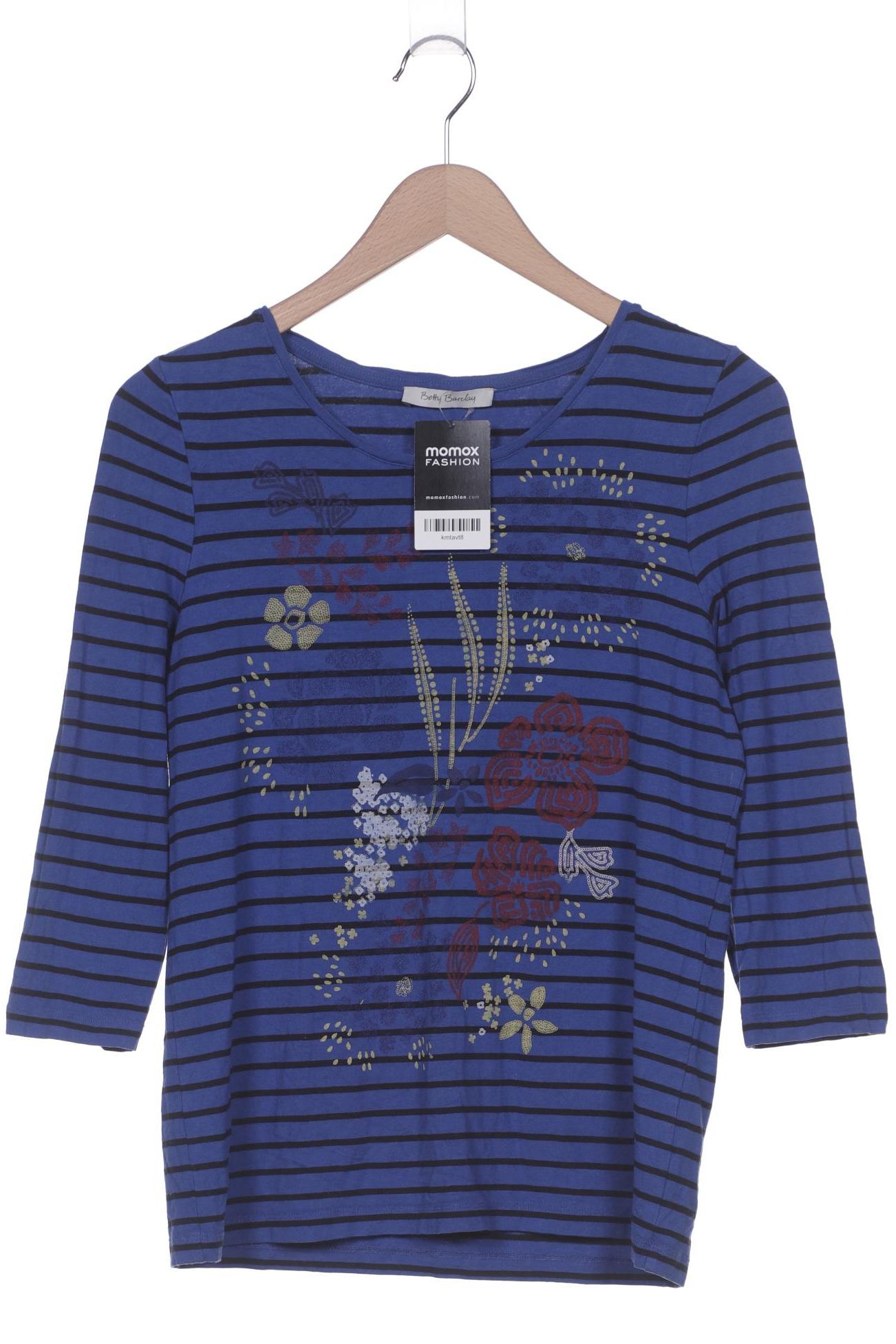 

Betty Barclay Damen Langarmshirt, blau, Gr. 38