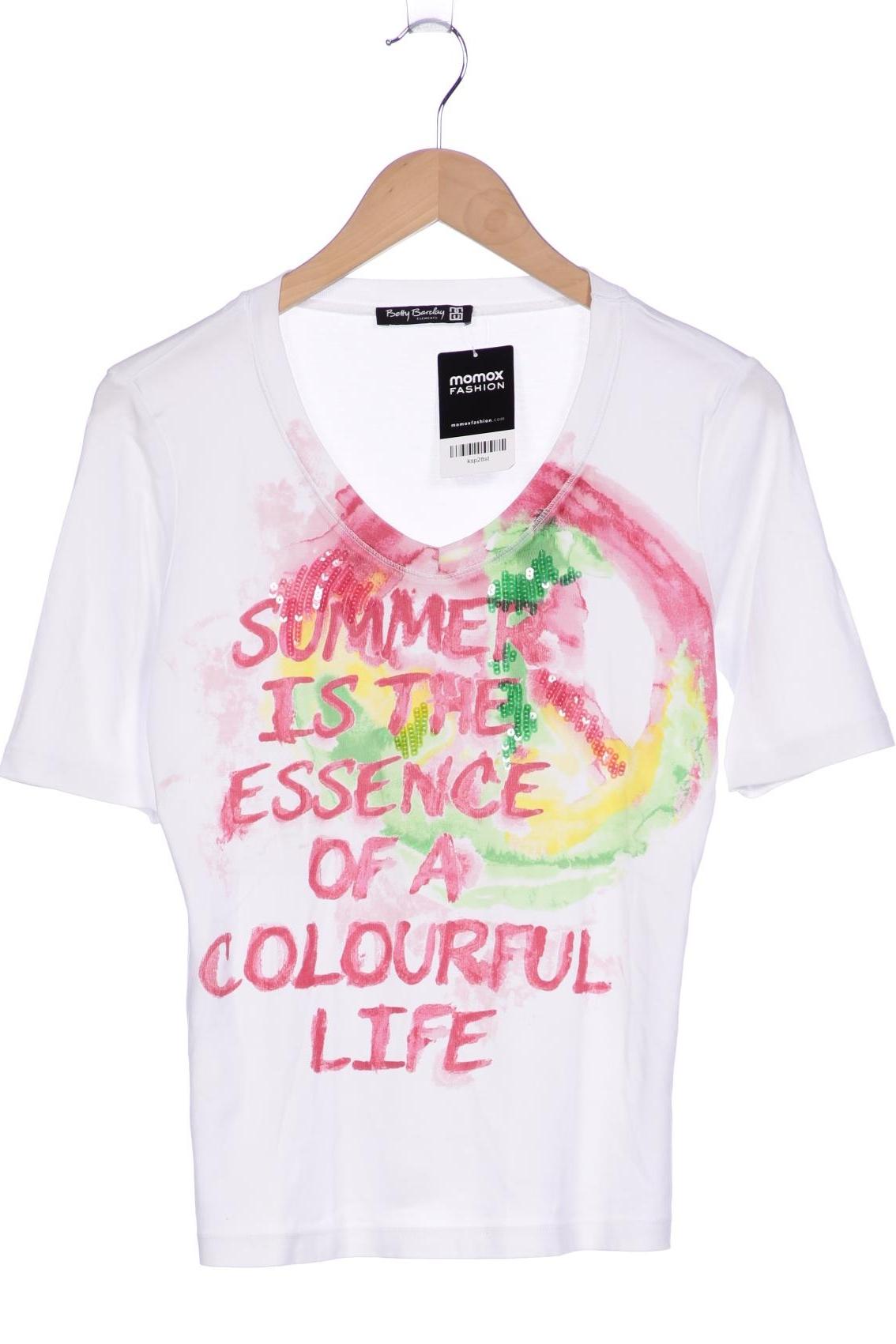 

Betty Barclay Damen T-Shirt, weiß, Gr. 36